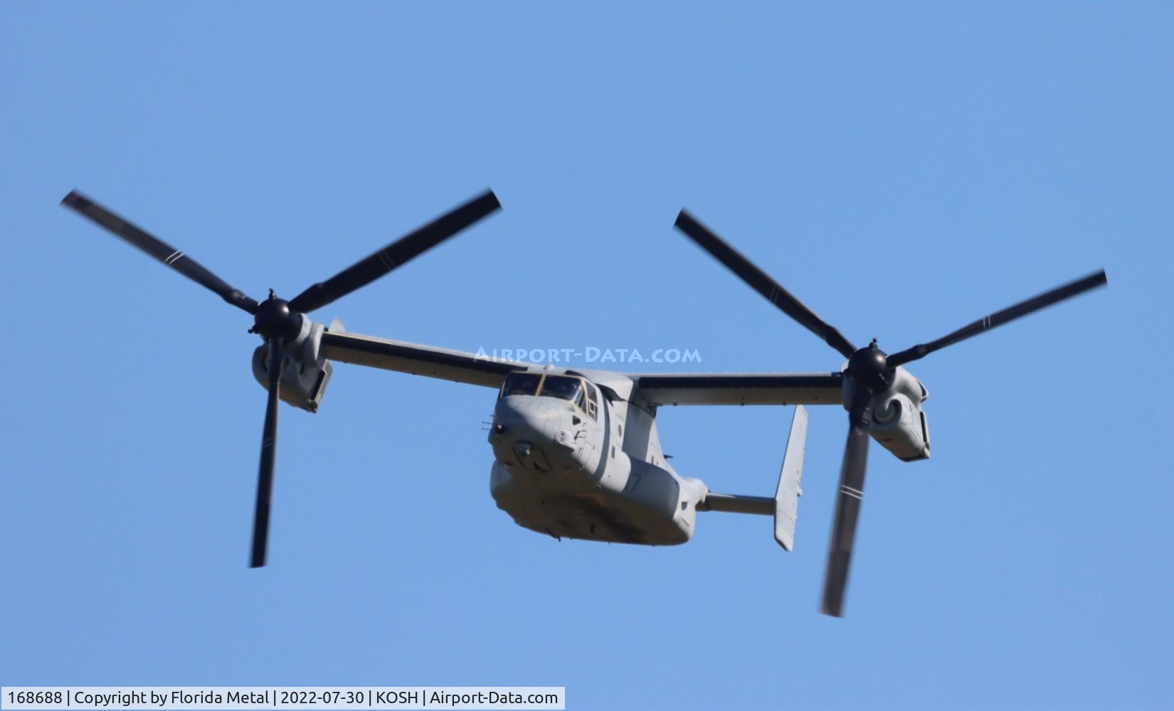 168688, Bell-Boeing MV-22B Osprey C/N D0348, OSH 2022