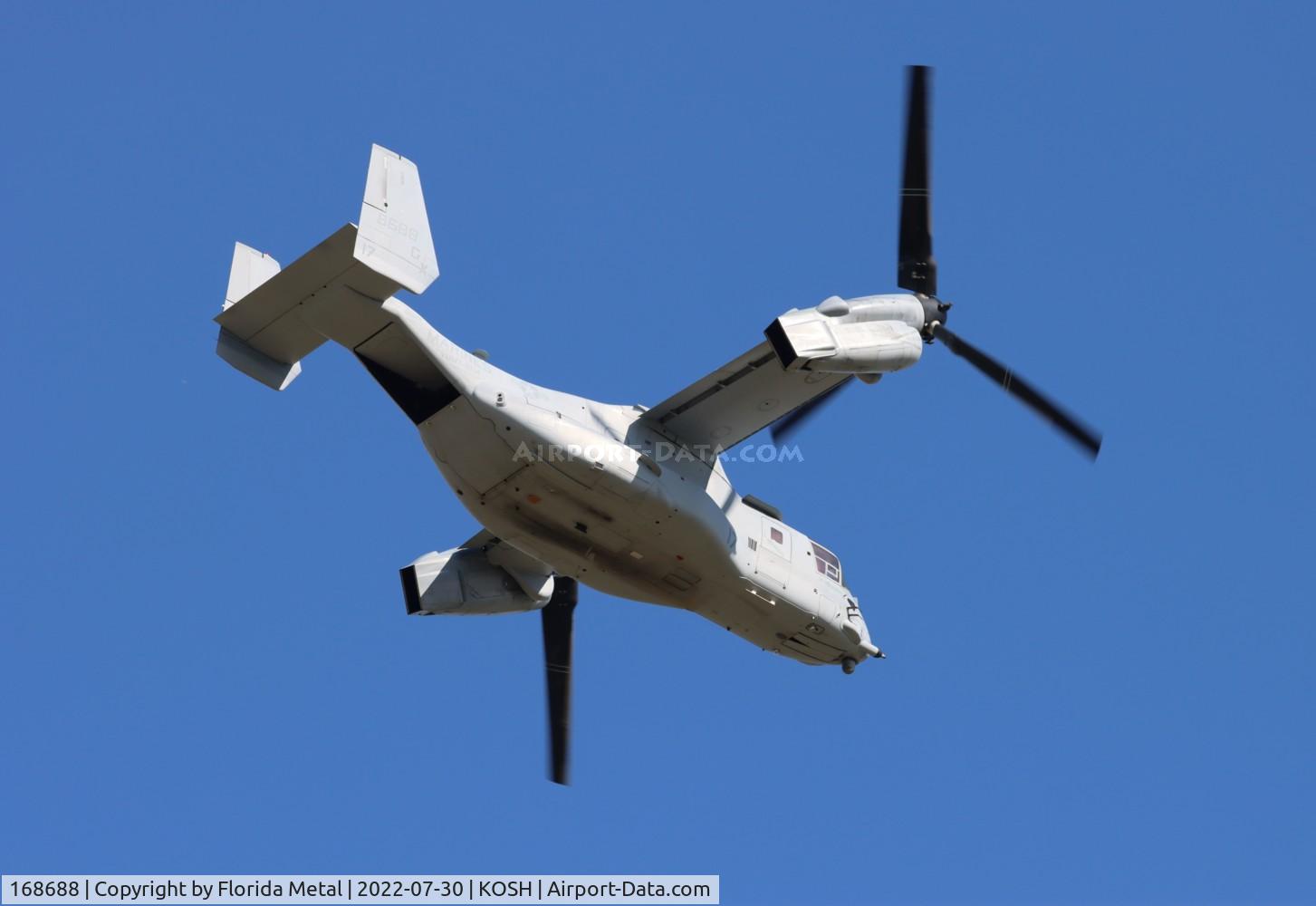 168688, Bell-Boeing MV-22B Osprey C/N D0348, OSH 2022