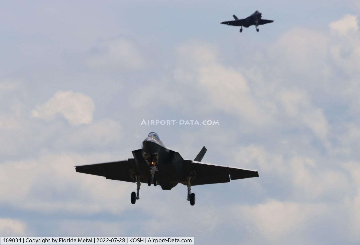 169034, Lockheed Martin F-35C Lightning II C/N CF-22, OSH 2022