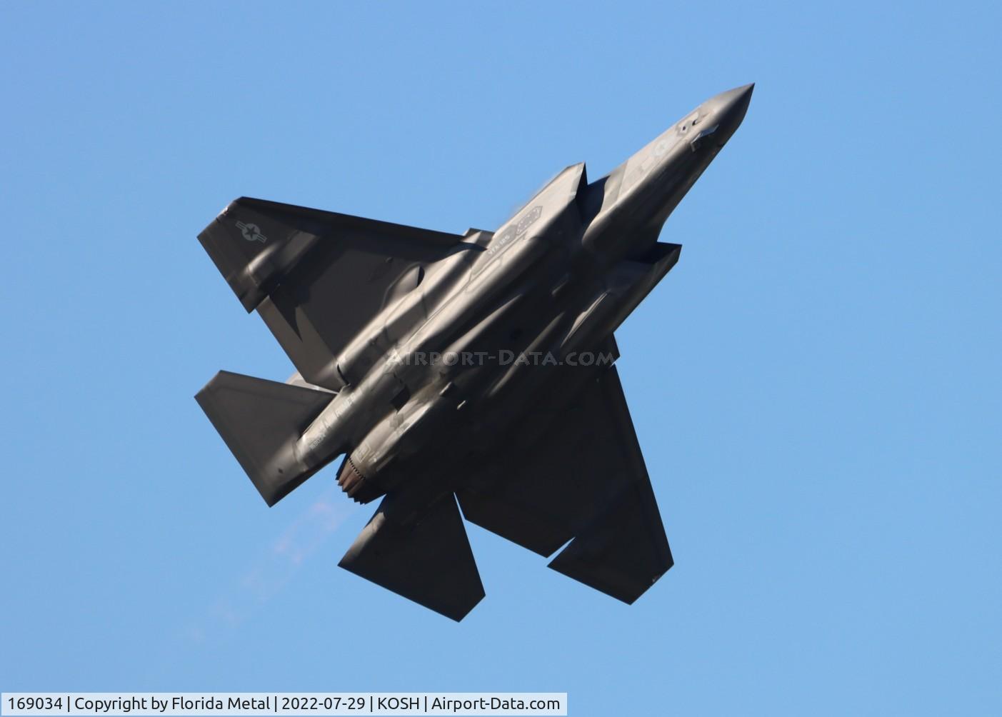 169034, Lockheed Martin F-35C Lightning II C/N CF-22, OSH 2022