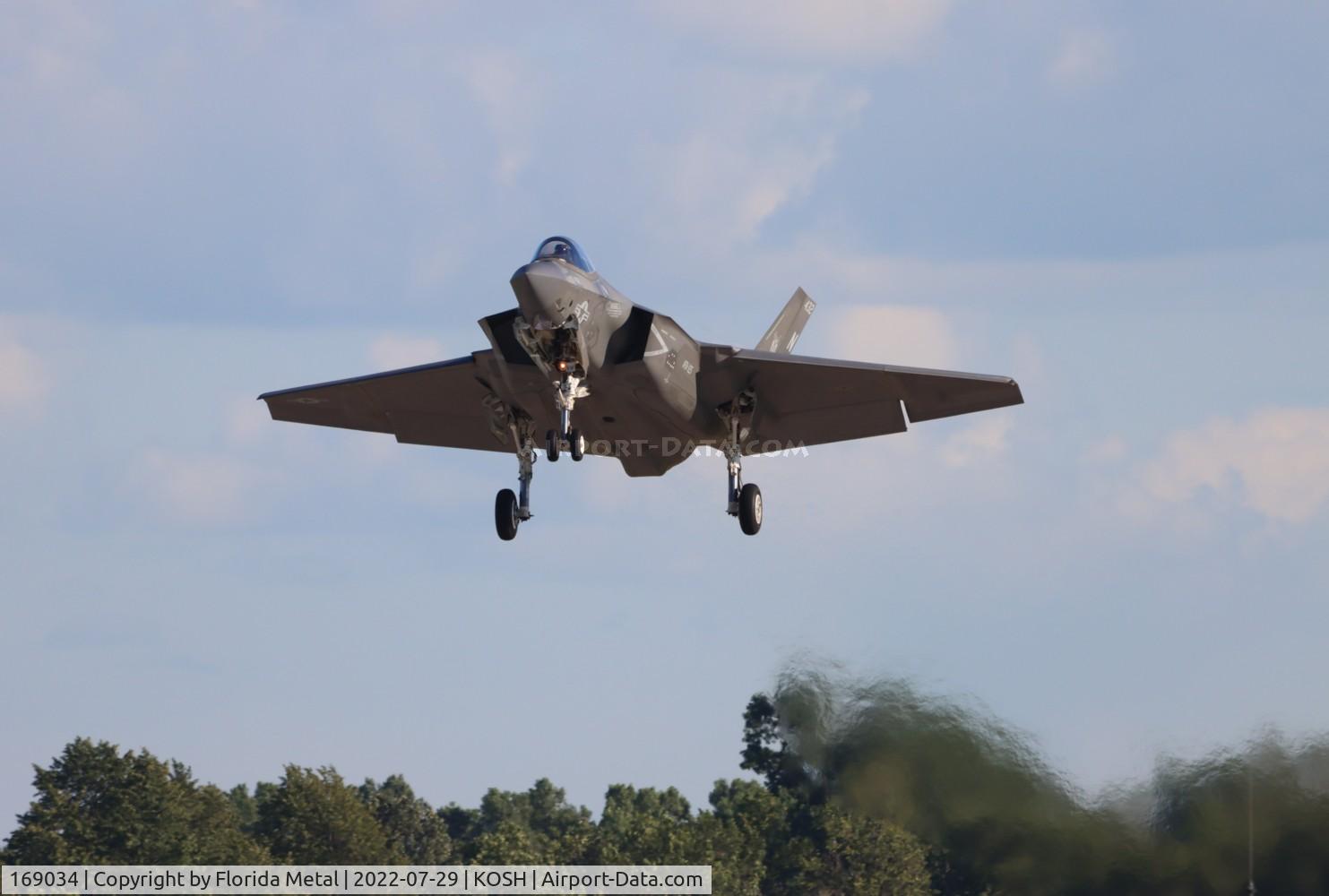 169034, Lockheed Martin F-35C Lightning II C/N CF-22, OSH 2022