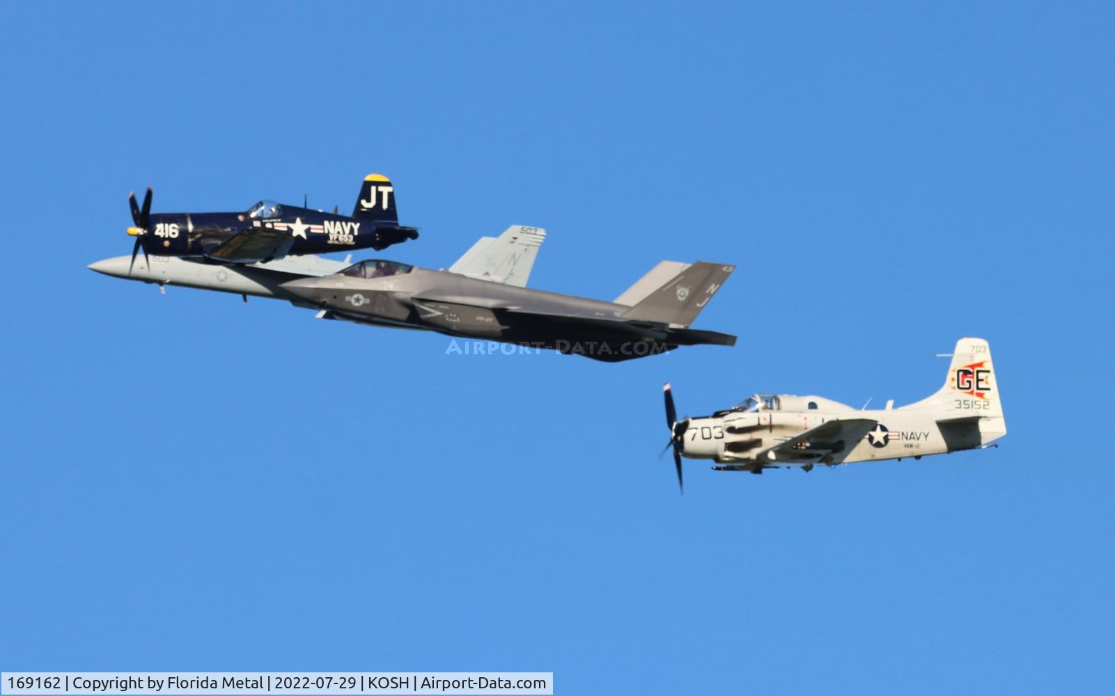 169162, Lockheed Martin F-35C Lightning II C/N CF-26, Legacy Flight