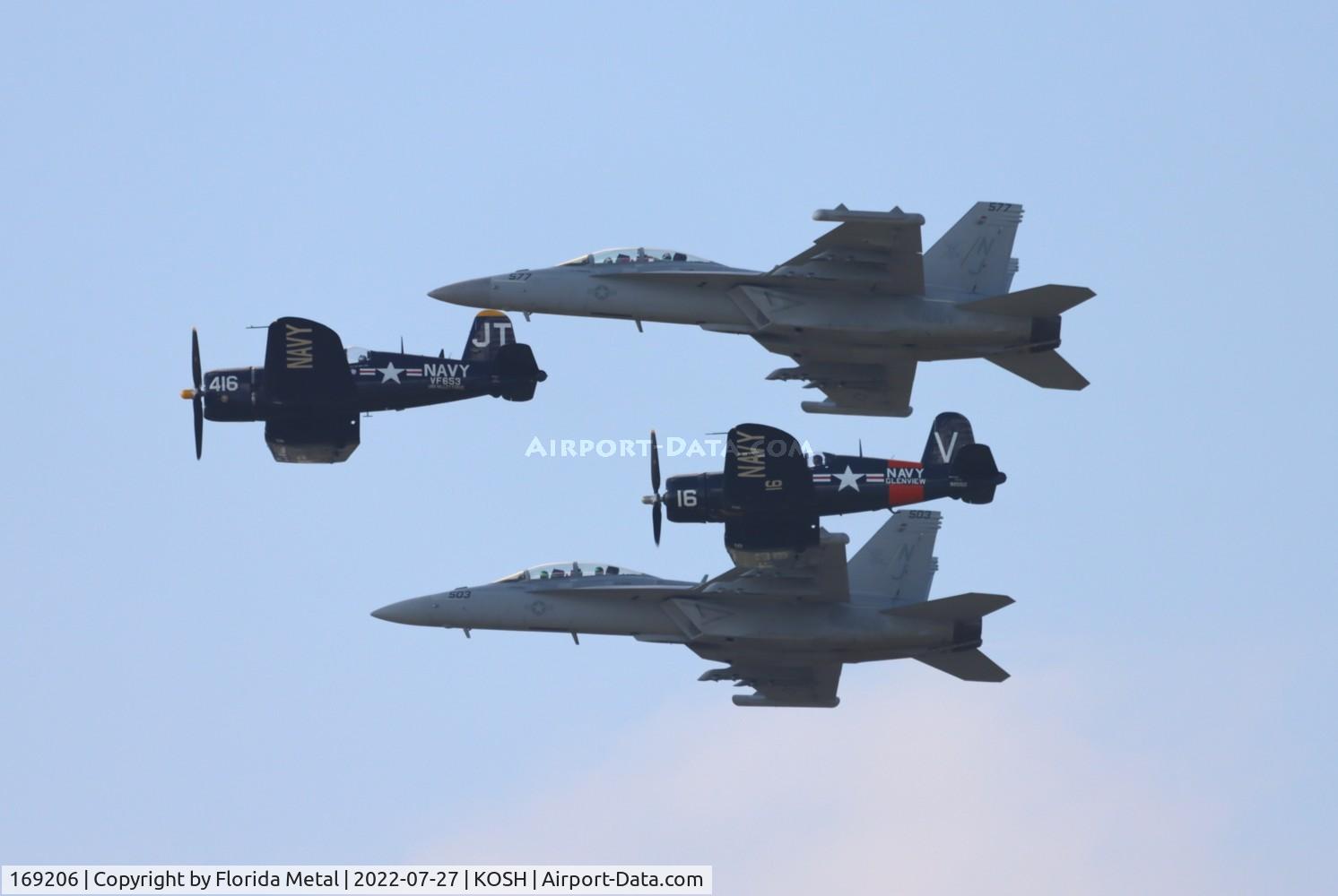 169206, Boeing EA-18G Growler C/N G139, Legacy Flight