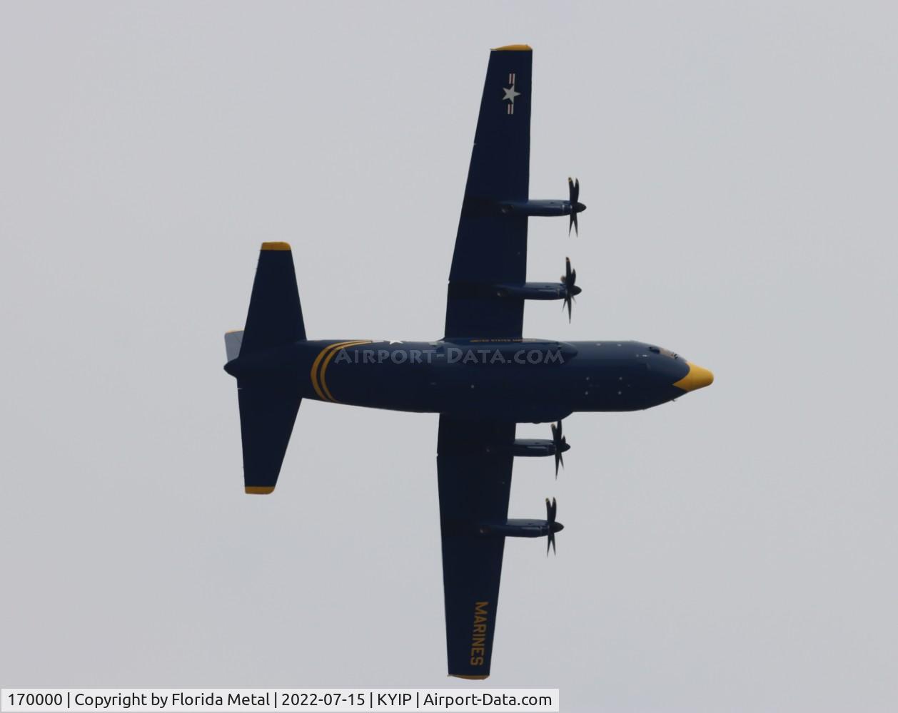 170000, 1999 Lockheed Martin C-130J Hercules C.5 C/N 382-5483, Thunder Over Michigan 2022