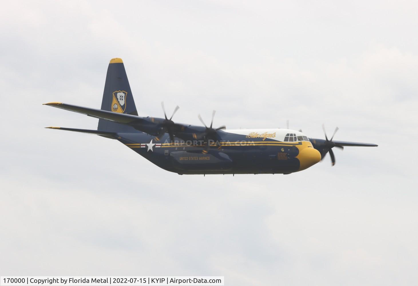 170000, 1999 Lockheed Martin C-130J Hercules C.5 C/N 382-5483, Thunder Over Michigan 2022