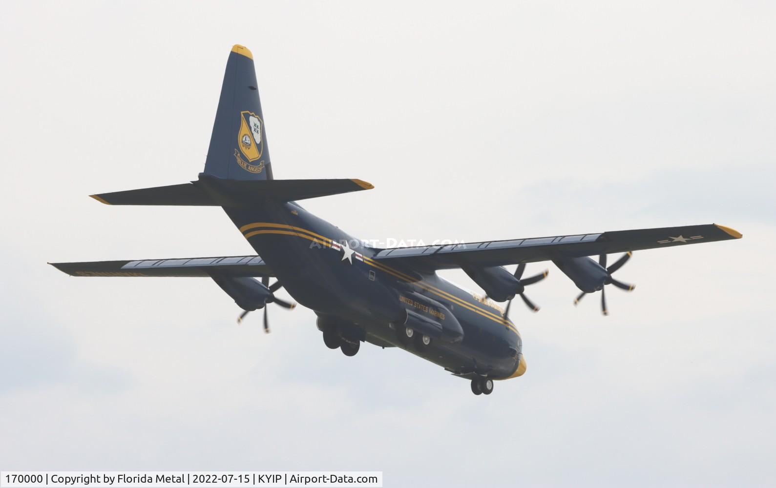 170000, 1999 Lockheed Martin C-130J Hercules C.5 C/N 382-5483, Thunder Over Michigan 2022