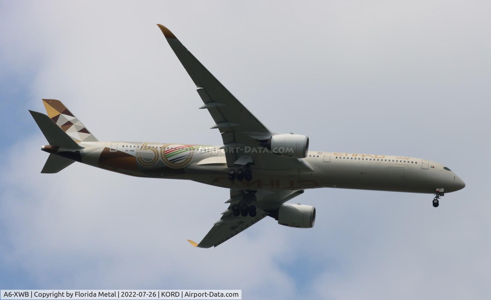 A6-XWB, 2019 Airbus A350-1041 C/N 290, Etihad
