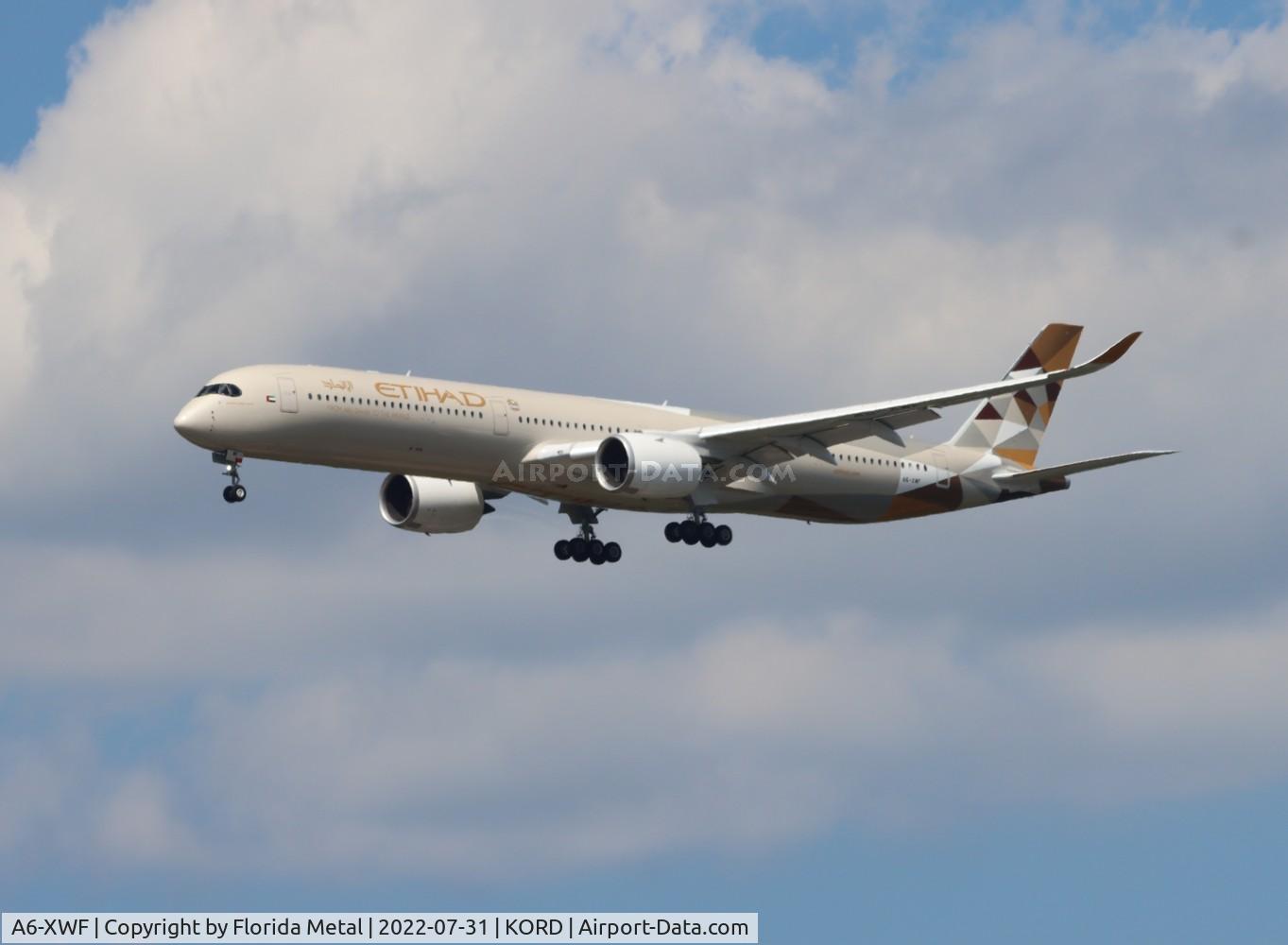 A6-XWF, 2020 Airbus A350-1041 C/N 388, ORD 2022
