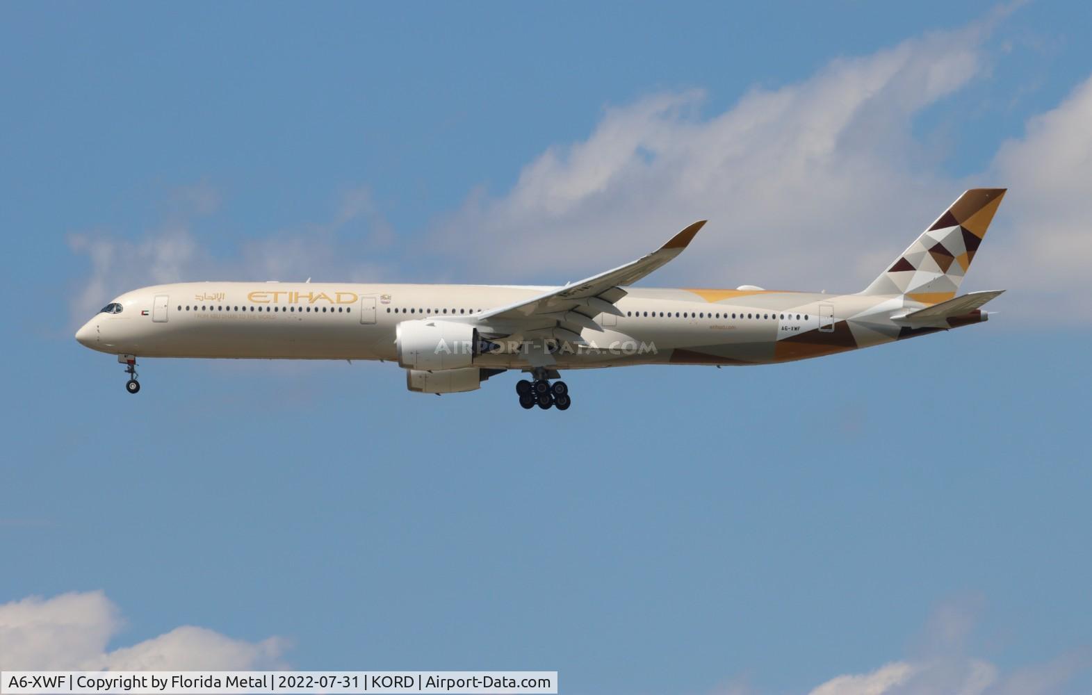 A6-XWF, 2020 Airbus A350-1041 C/N 388, Etihad