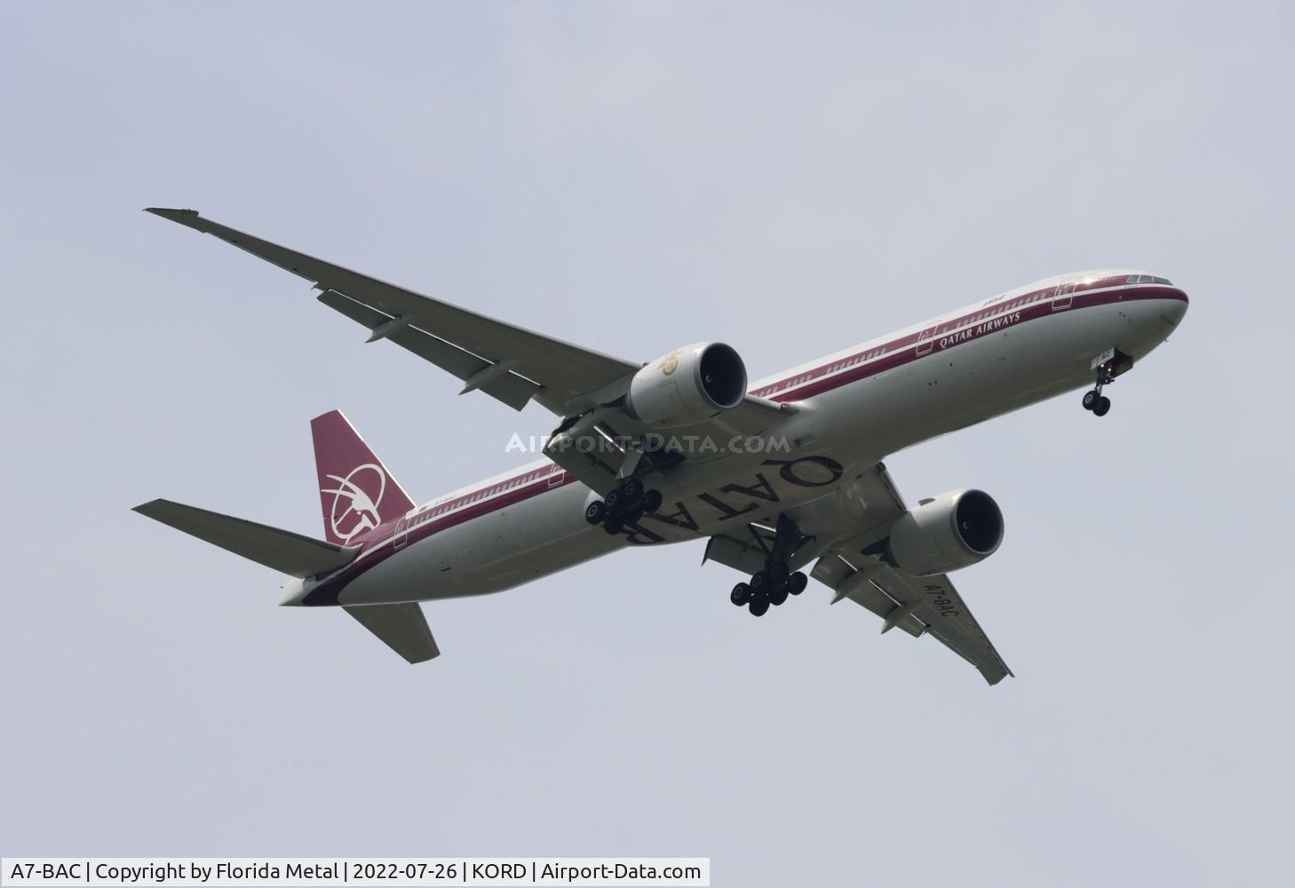 A7-BAC, 2008 Boeing 777-3DZ/ER C/N 36010/731, Qatar retro