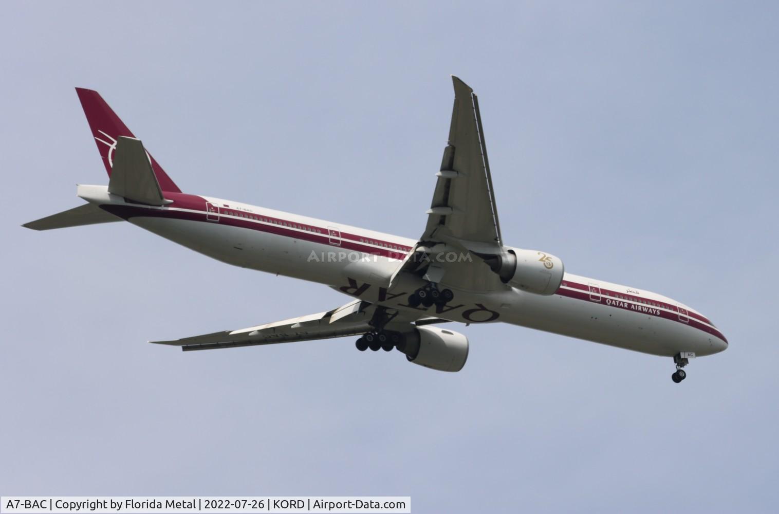 A7-BAC, 2008 Boeing 777-3DZ/ER C/N 36010/731, ORD 2022