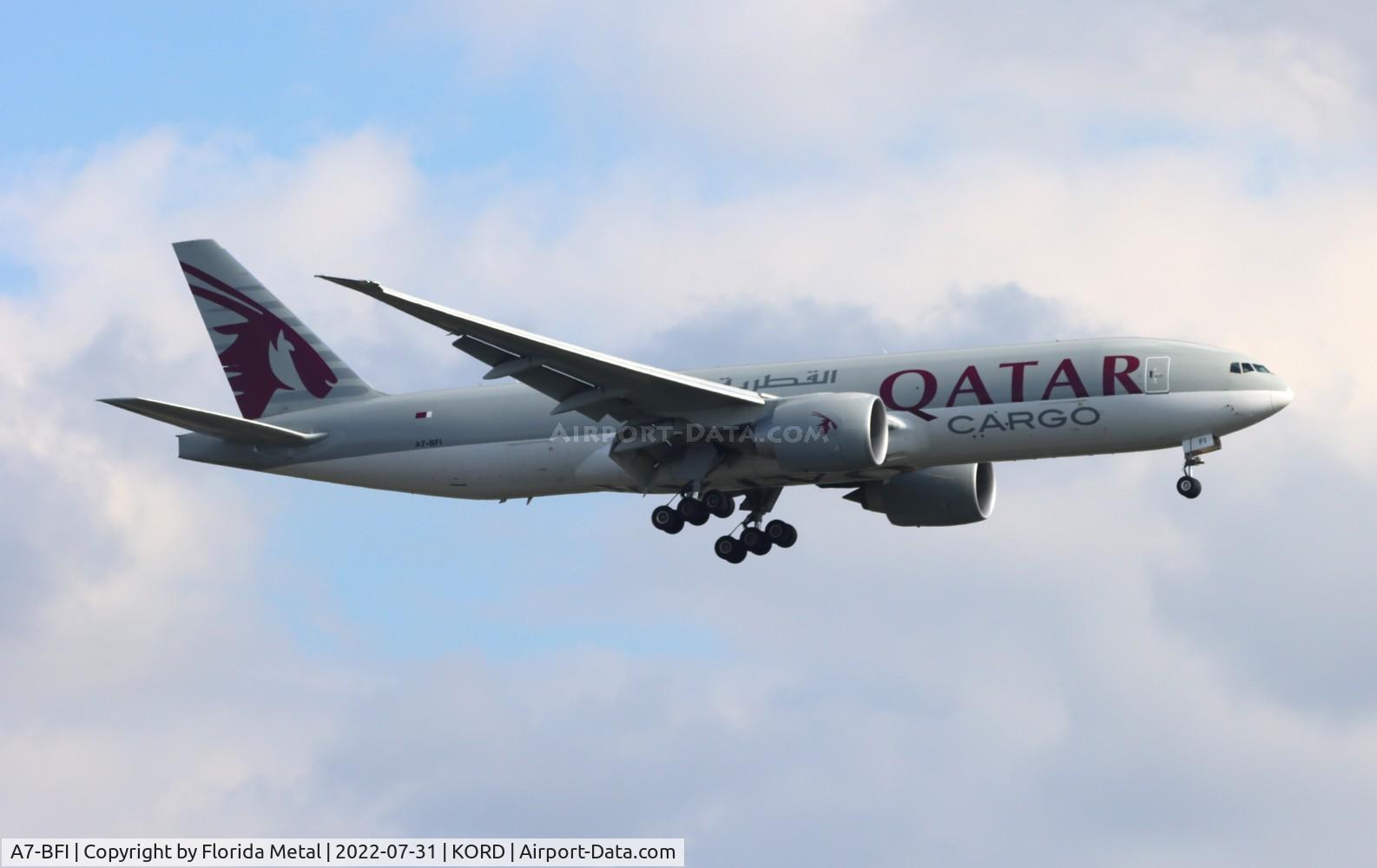 A7-BFI, 2016 Boeing 777-FDZ C/N 62083, ORD 2022