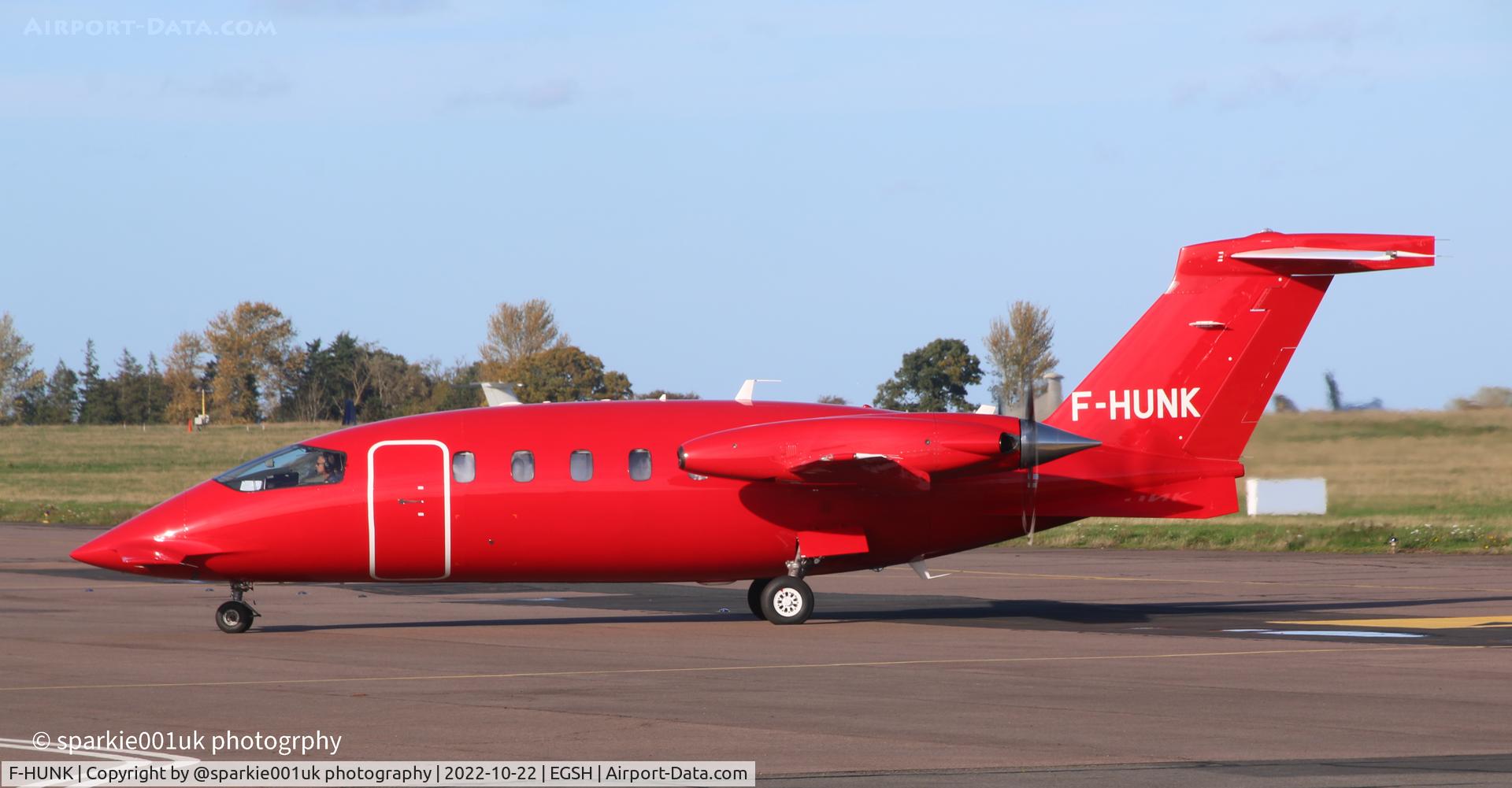 F-HUNK, 2008 Piaggio P-180 Avanti II C/N 1178, Seen arriving at Norwich on a medical flight