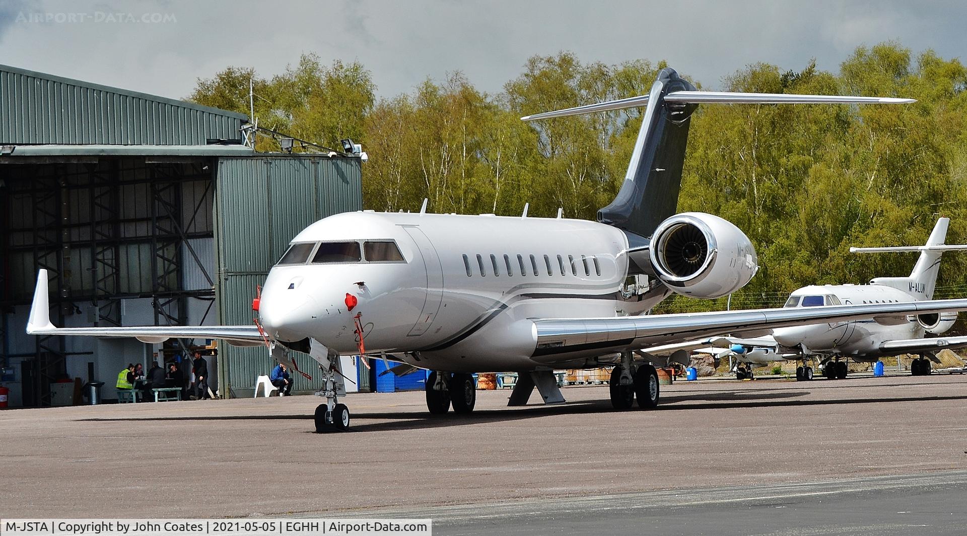 M-JSTA, 2011 Bombardier BD-700-1A11 Global 5000 C/N 9468, At Thurston Avn.