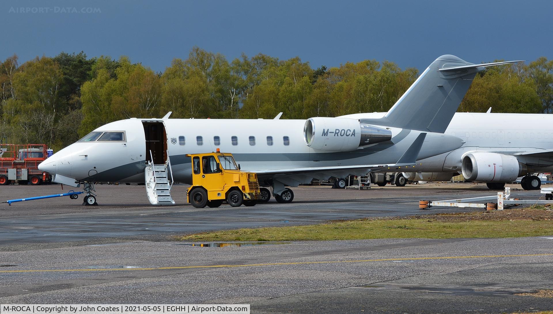 M-ROCA, 2010 Bombardier Challenger 605 (CL-600-2B16) C/N 5853, At Thurston Avn.