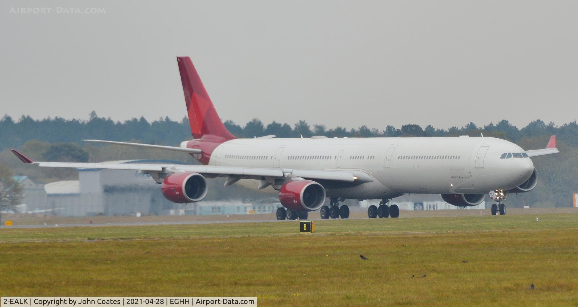 2-EALK, 2006 Airbus A340-642 C/N 768, Taxiing . Will become G-ECLC