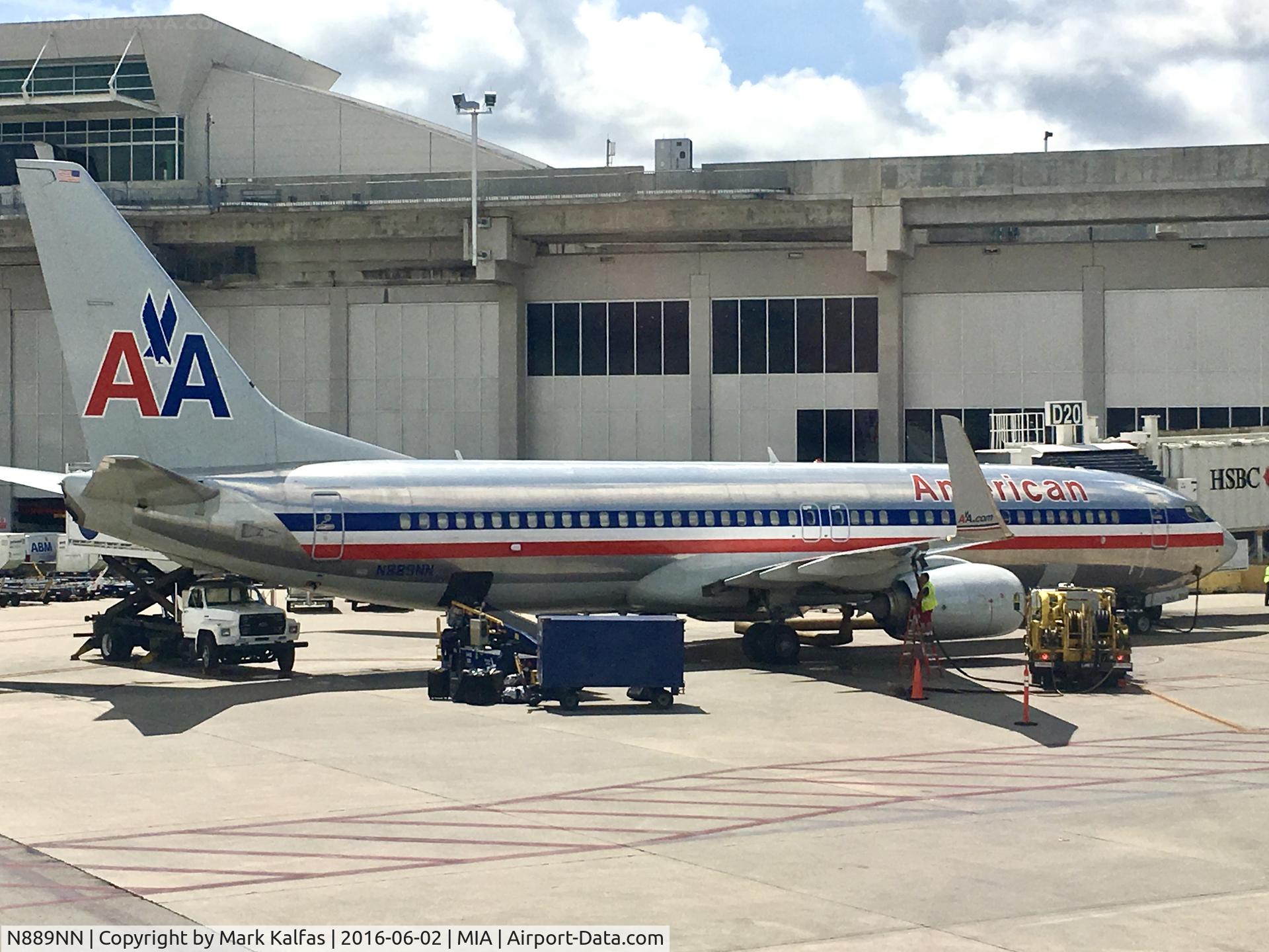 N889NN, 2012 Boeing 737-823 C/N 33314, N889NN at D20 MIA