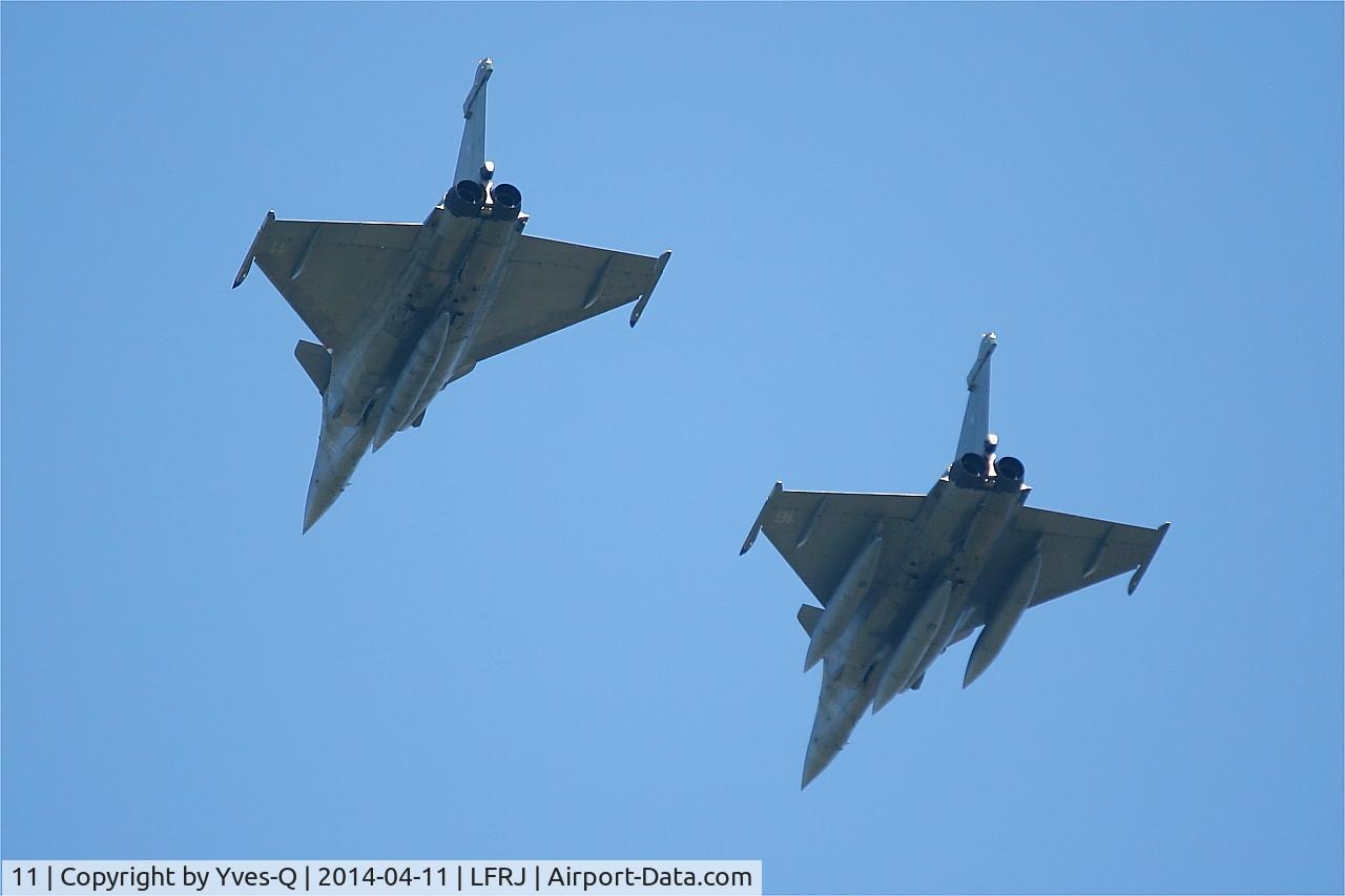 11, Dassault Rafale M C/N 11, Dassault Rafale M, Flight over Landivisiau Naval Air Base (LFRJ)