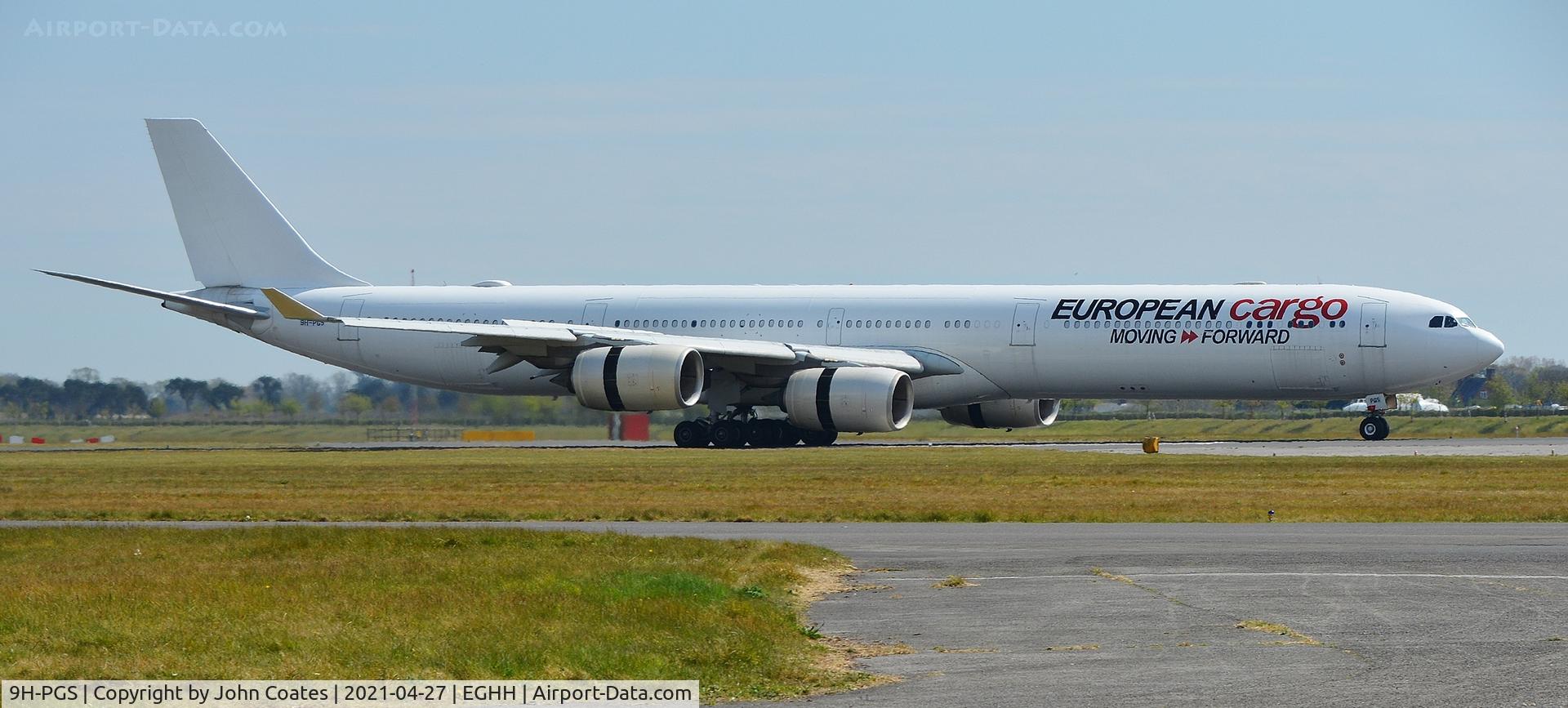 9H-PGS, 2009 Airbus A340-642X C/N 1030, Just arrived on 26