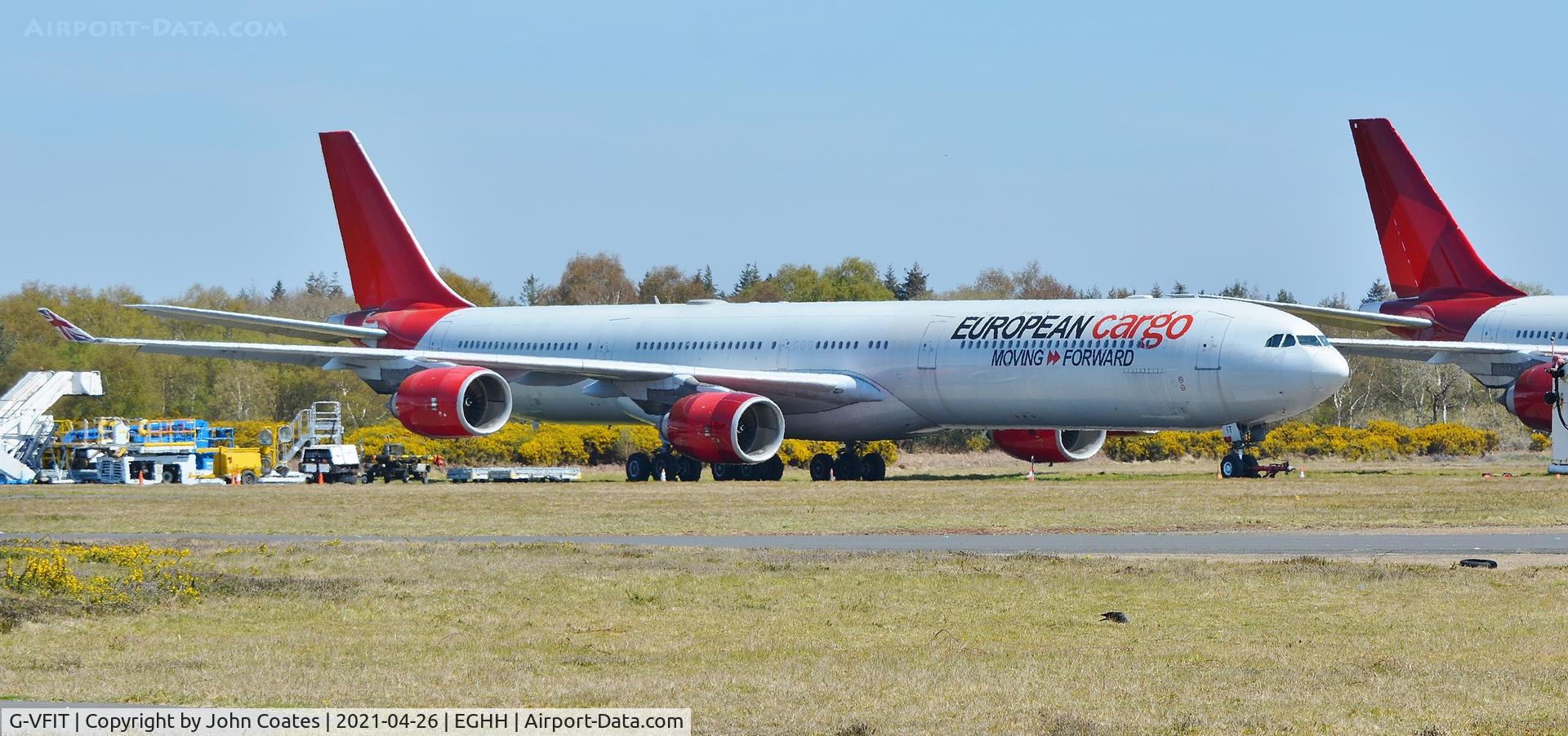 G-VFIT, 2006 Airbus A340-642 C/N 753, About to become G-ECLB