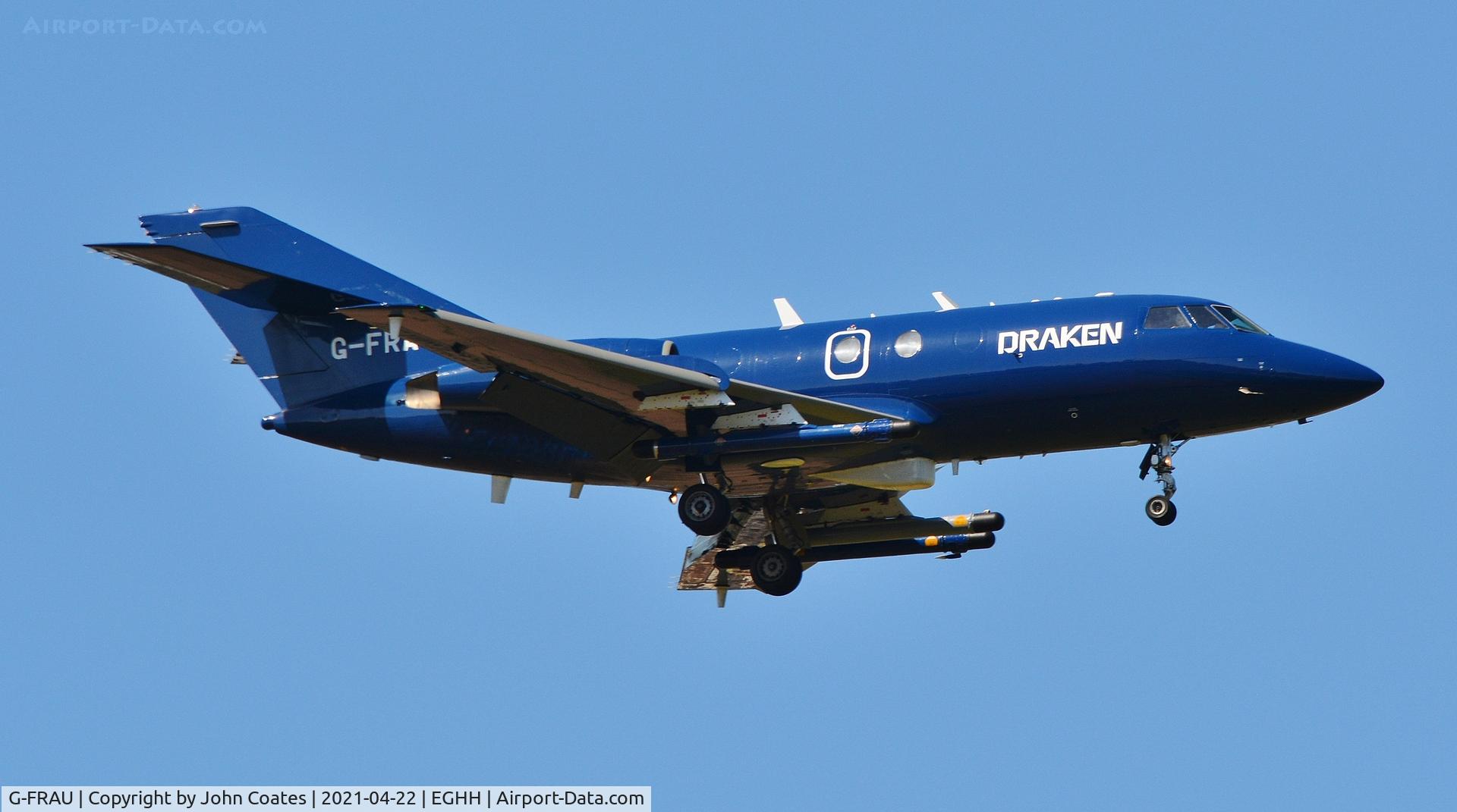G-FRAU, 1967 Dassault Falcon (Mystere) 20C C/N 97, Finals to 08 with new Draken titles