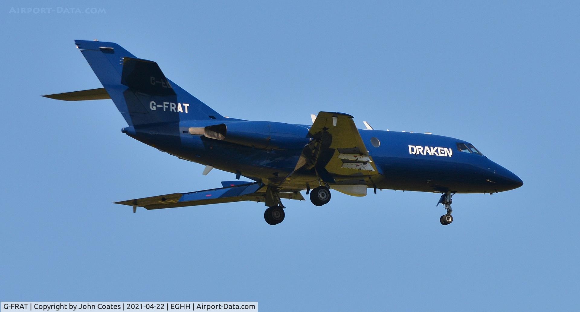 G-FRAT, 1967 Dassault Falcon (Mystere) 20DC C/N 87, Finals to 08 with new Draken titles