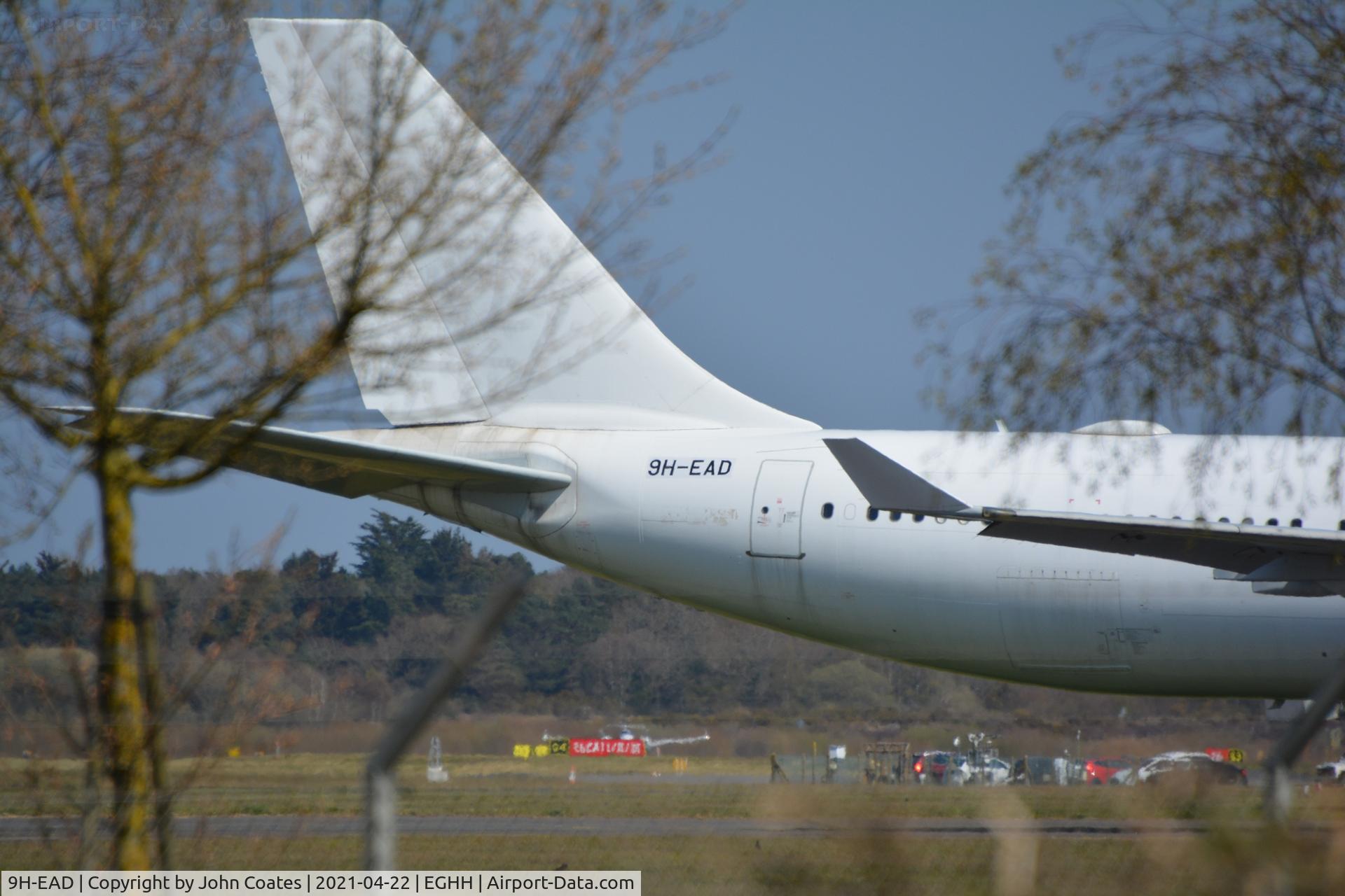 9H-EAD, 2008 Airbus A340-642X C/N 933, Close up of short lived reg, ex A6-EHJ and soon to leave fleet as G-ECLA