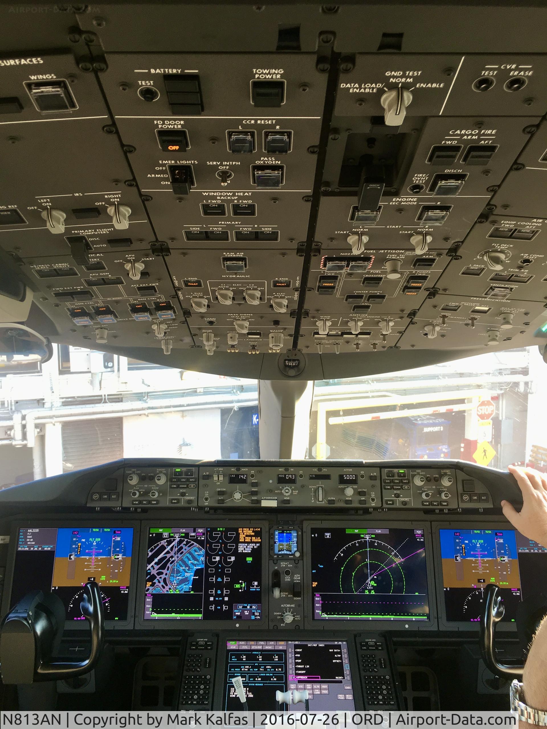 N813AN, 2016 Boeing 787-8 Dreamliner Dreamliner C/N 40631, Dreamliner N813AN at K19 ORD