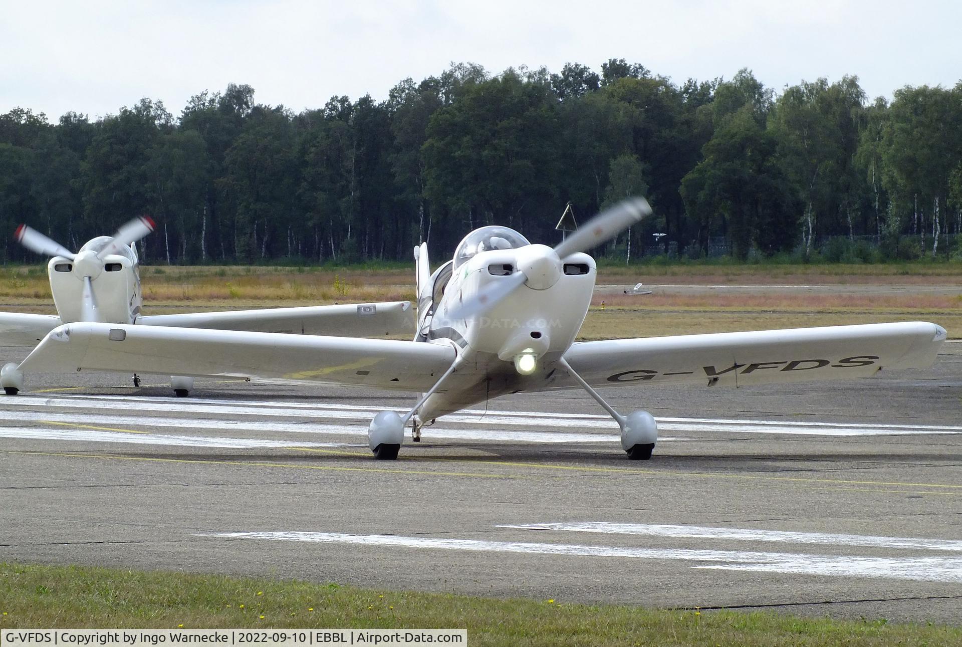 G-VFDS, 2012 Vans RV-8 C/N PFA 303-14637, Vans RV-8 'Raven 1' of the Team Raven aerobatic team at the 2022 Sanicole Spottersday at Kleine Brogel air base