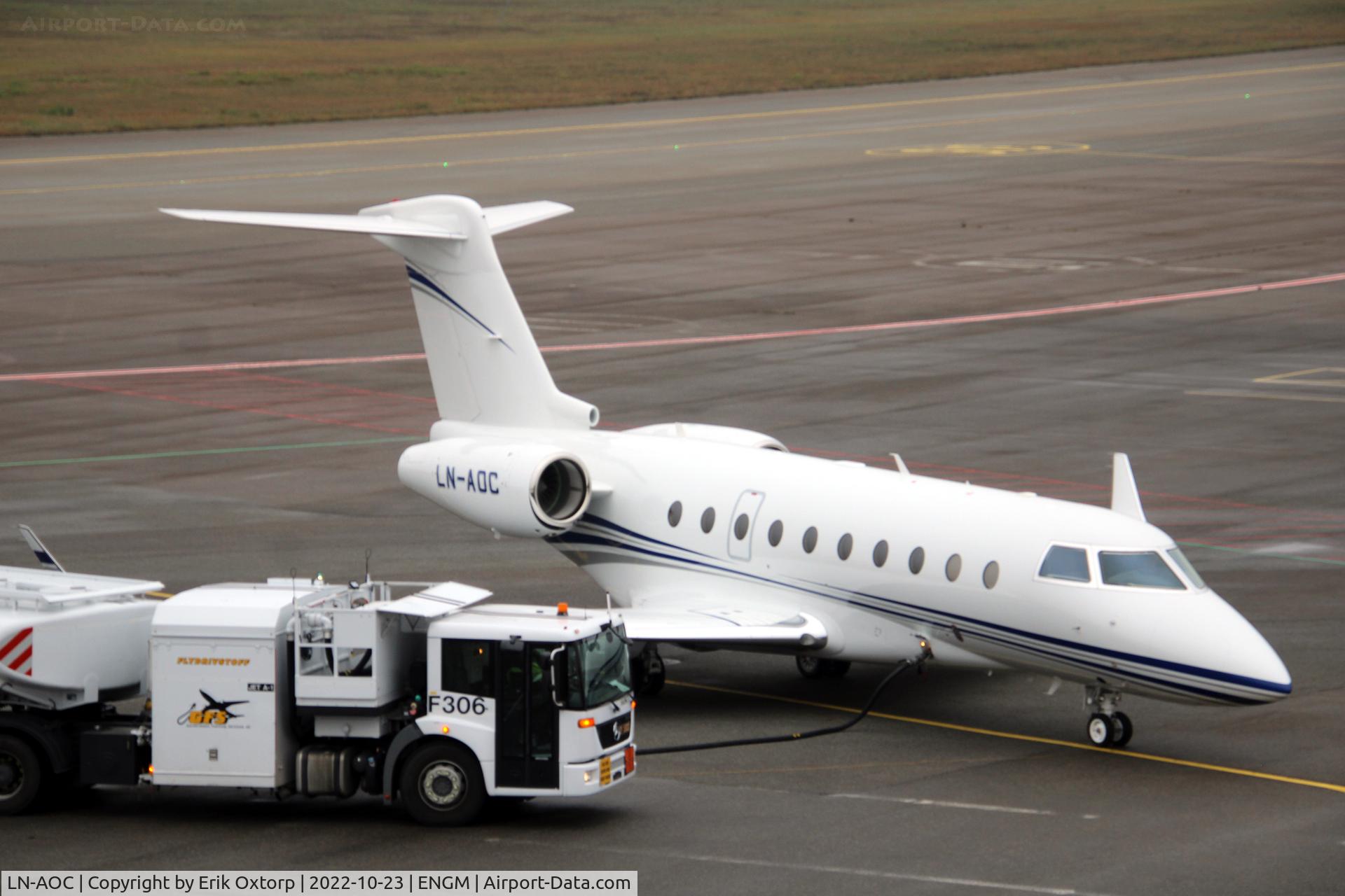 LN-AOC, 2005 Dassault Falcon 900EX C/N 155, LN-AOC in OSL