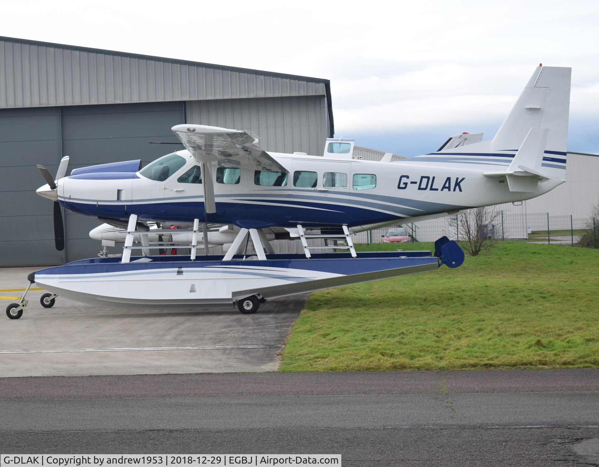 G-DLAK, 2001 Cessna 208 Caravan I C/N 20800340, G-DLAK at Gloucestershire Airport.