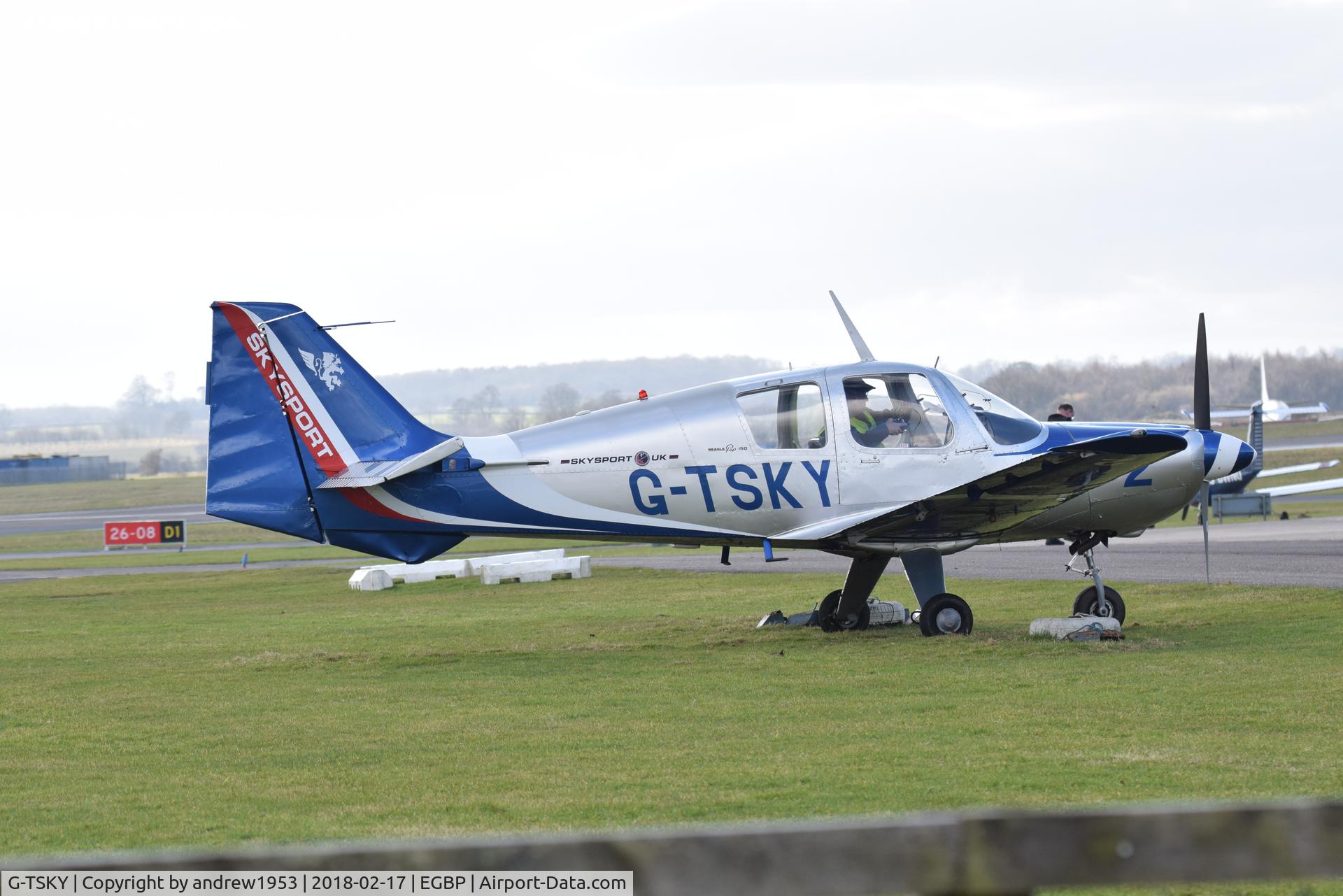 G-TSKY, 1968 Beagle B-121 Pup Series 2 (Pup 150) C/N B121-010, G-TSKY at Cotswold Airport.