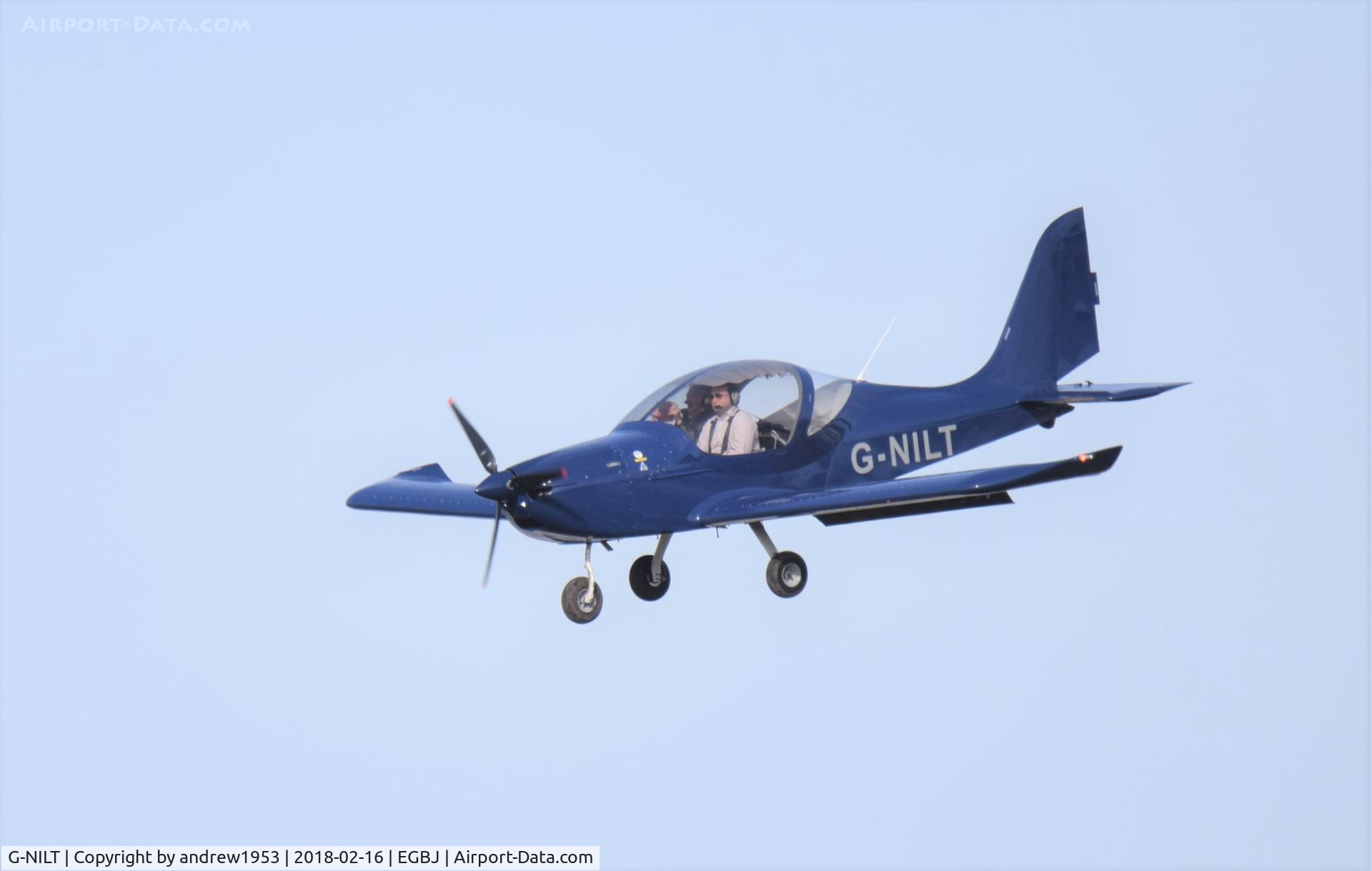 G-NILT, 2014 Evektor EV-97 Eurostar C/N 2014-4202, G-NILT at Gloucestershire Airport.