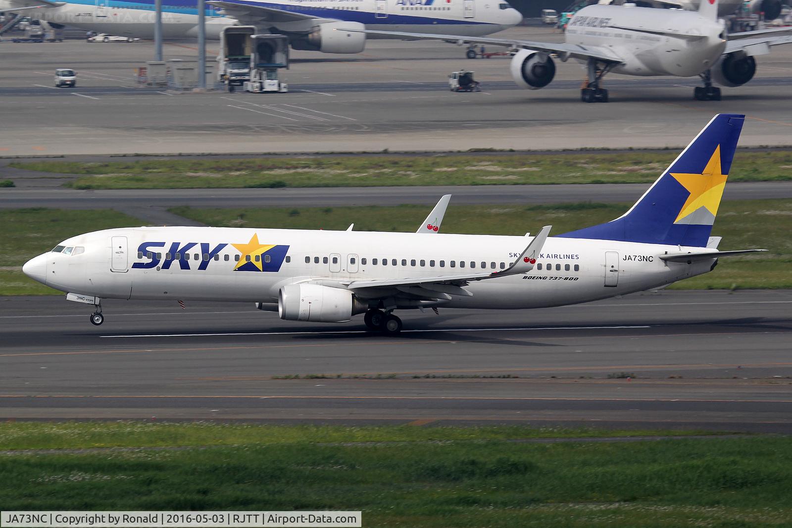 JA73NC, 2010 Boeing 737-8FZ C/N 31743, at hnd