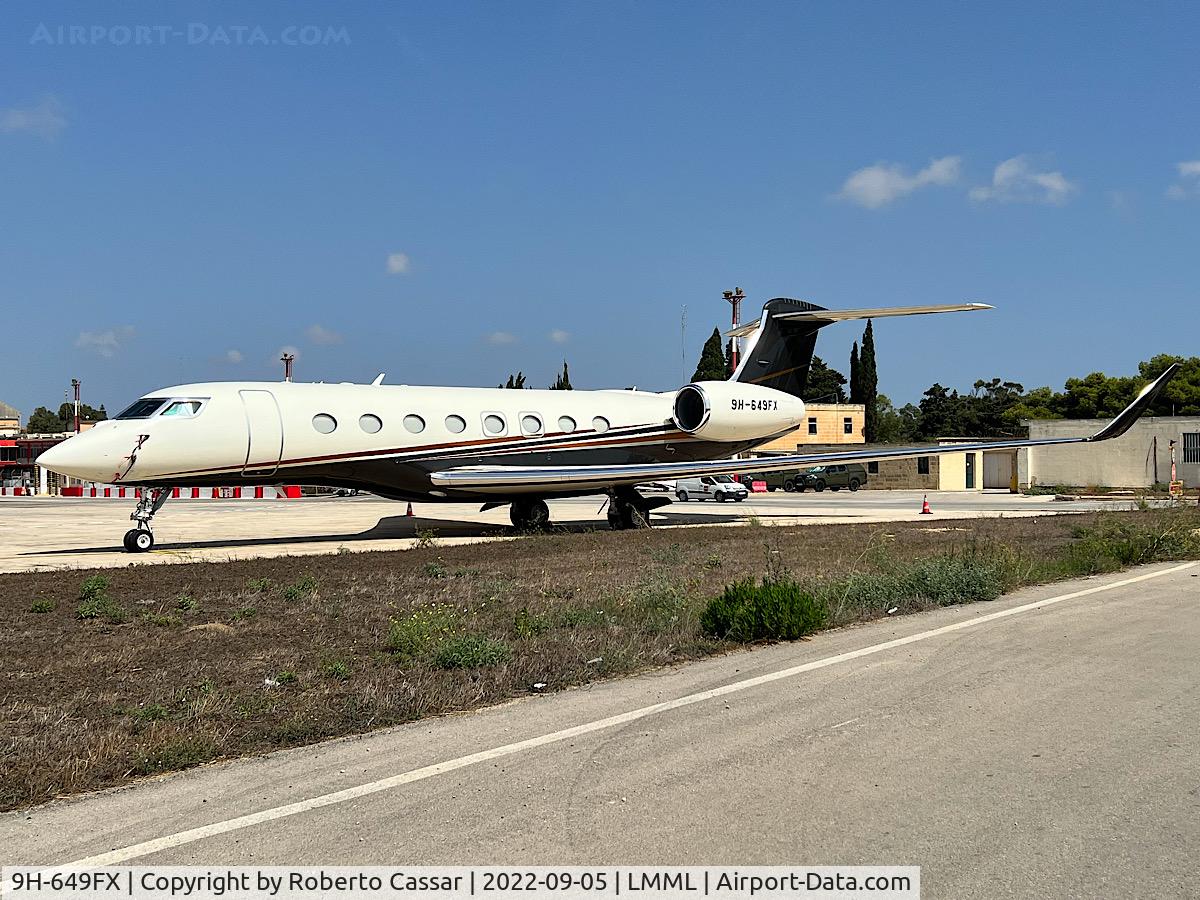 9H-649FX, 2015 Gulfstream G-VI (G650ER) C/N 6134, Park 8