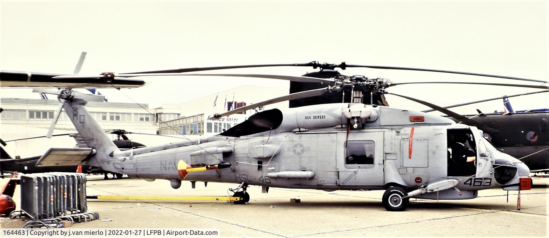 164463, Sikorsky SH-60B Seahawk C/N 70-1794, Slide scan Salon Le Bourget honoring Gulf War veterans