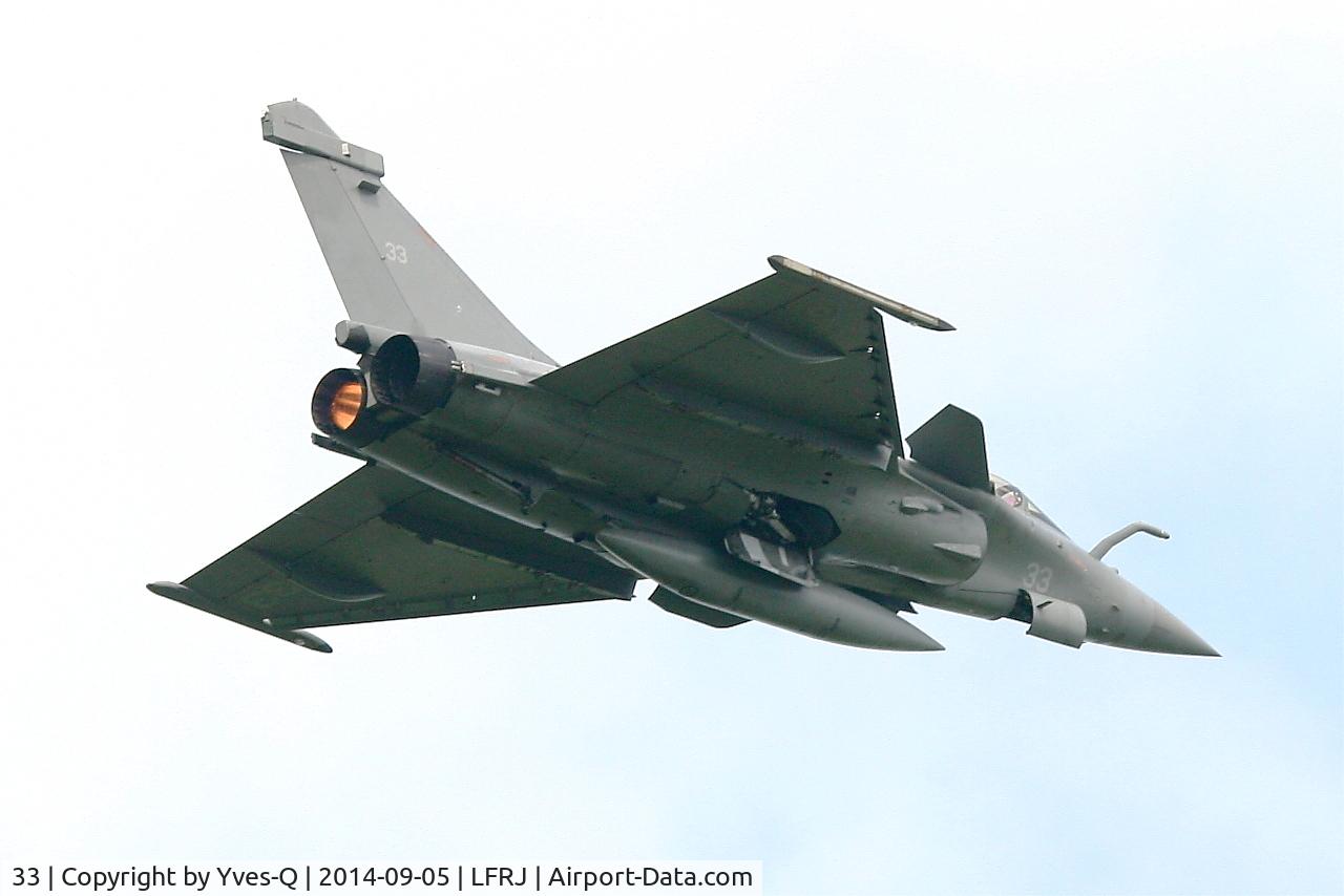 33, Dassault Rafale M C/N 33, Dassault Rafale M, Go around rwy 08, Landivisiau Naval Air Base (LFRJ)