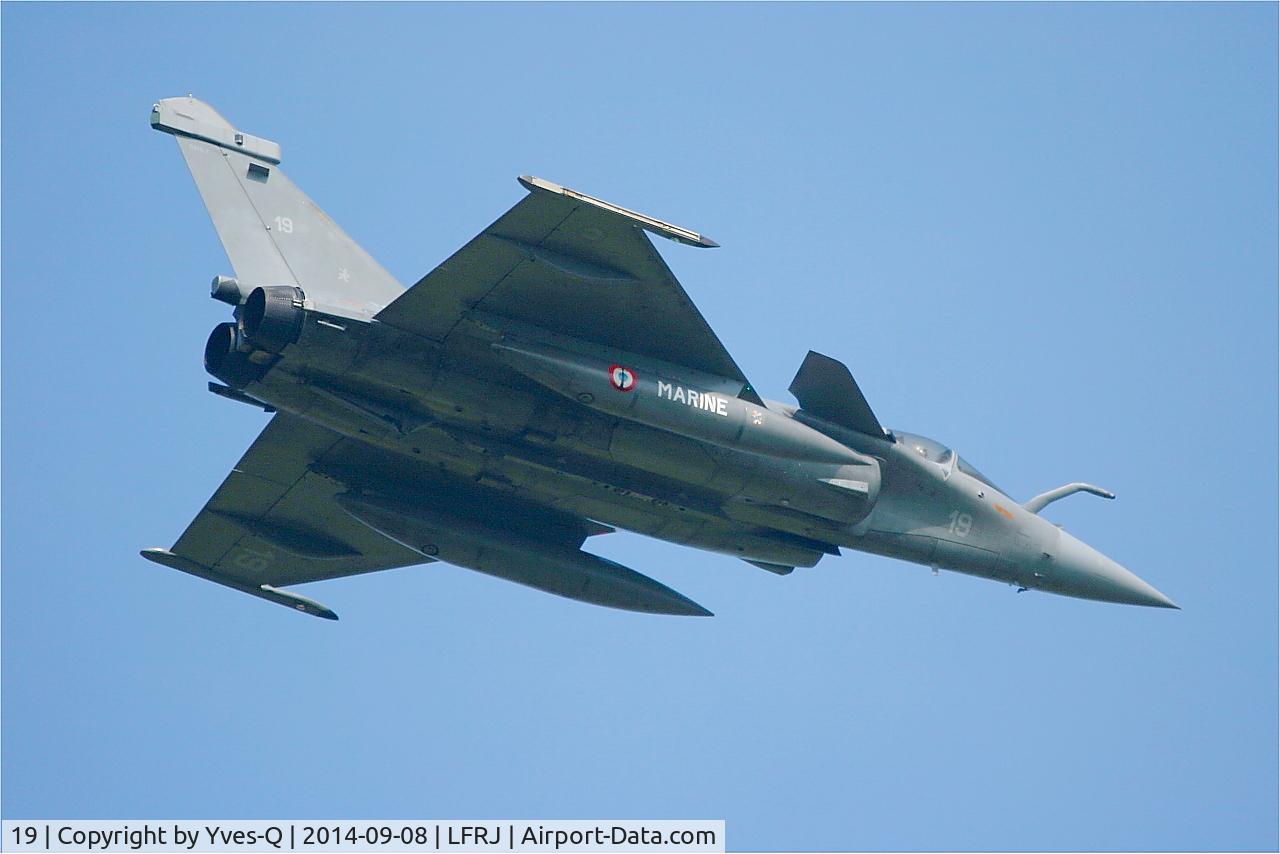 19, Dassault Rafale M C/N 19, Dassault Rafale M, Takeoff rwy 08, Landivisiau Naval Air Base (LFRJ)