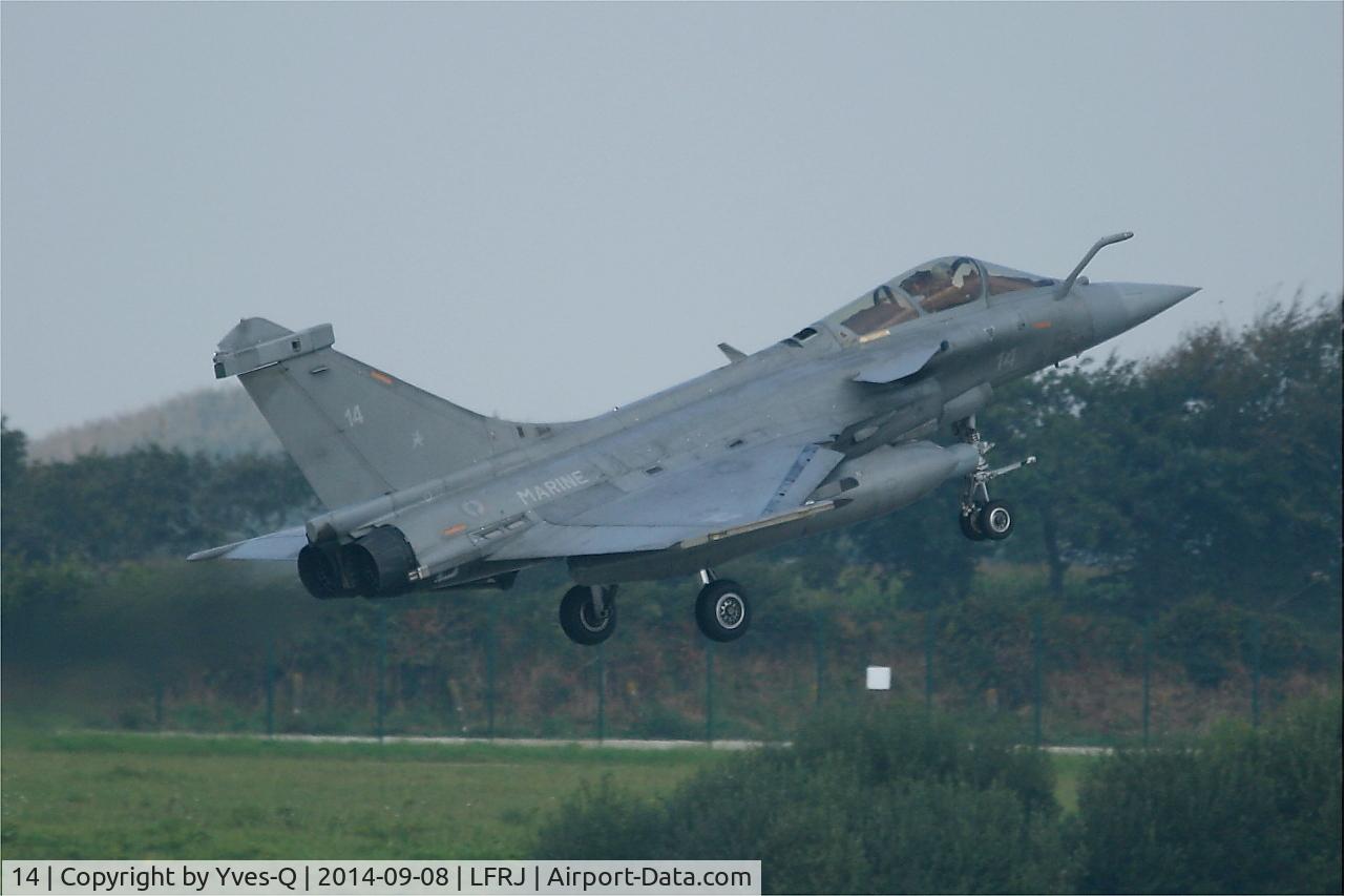 14, Dassault Rafale M C/N 14, Dassault Rafale M, On final rwy 08, Landivisiau Naval Air Base (LFRJ)
