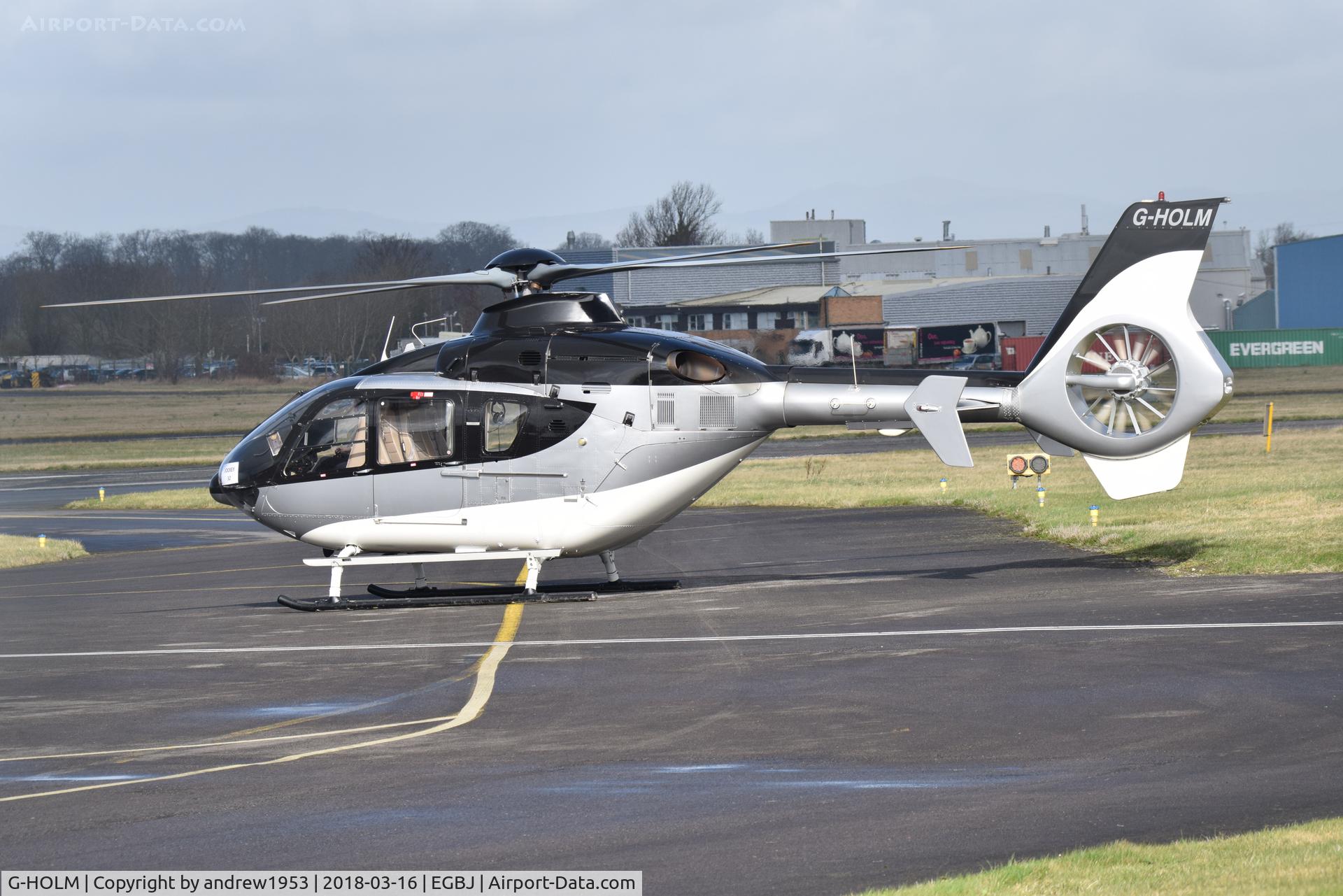 G-HOLM, 2007 Eurocopter EC-135T-2+ C/N 0574, G-HOLM at Gloucestershire Airport.