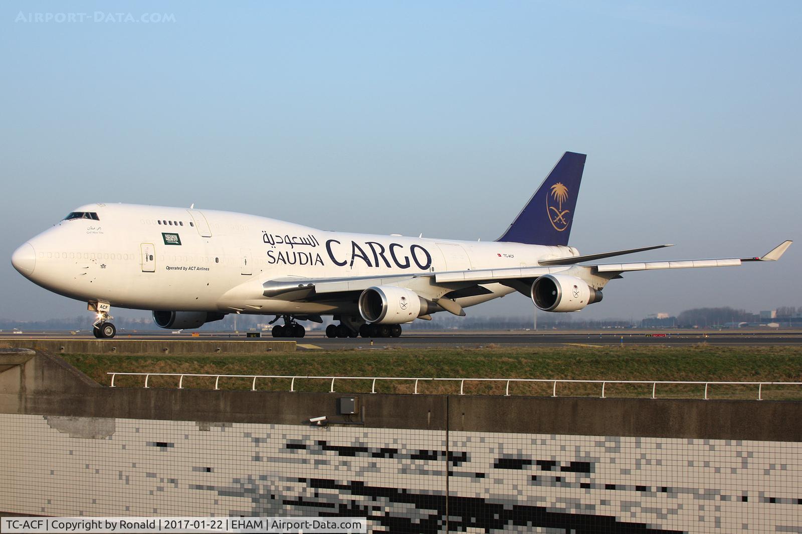 TC-ACF, 1993 Boeing 747-481 C/N 25645, at spl