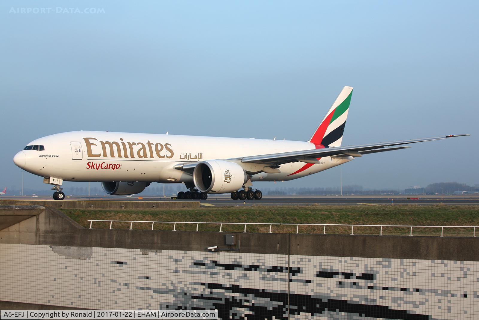 A6-EFJ, 2012 Boeing 777-F1H C/N 35610, at spl