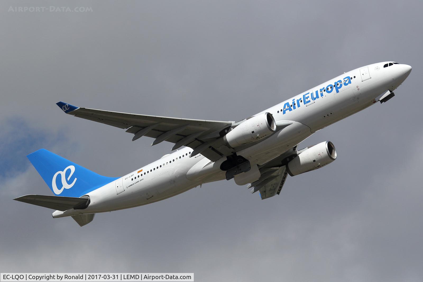 EC-LQO, 2002 Airbus A330-243 C/N 505, at mad