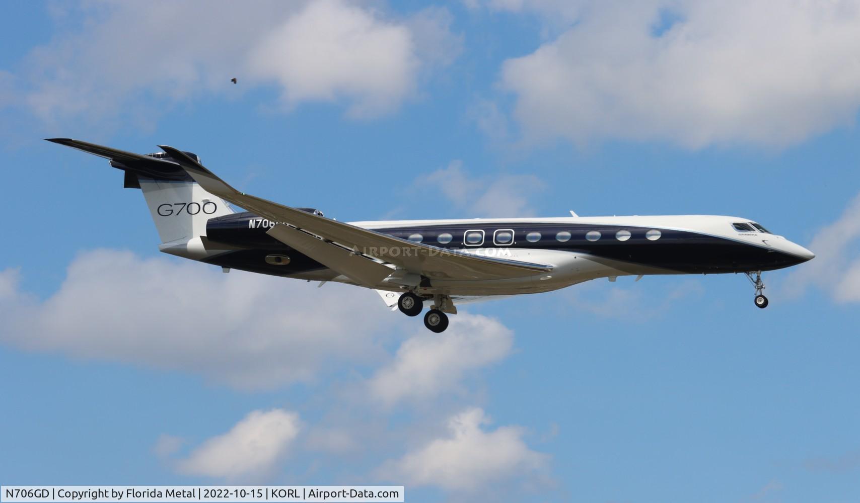 N706GD, 2022 Gulfstream G700 C/N 87006, Gulfstream G700
