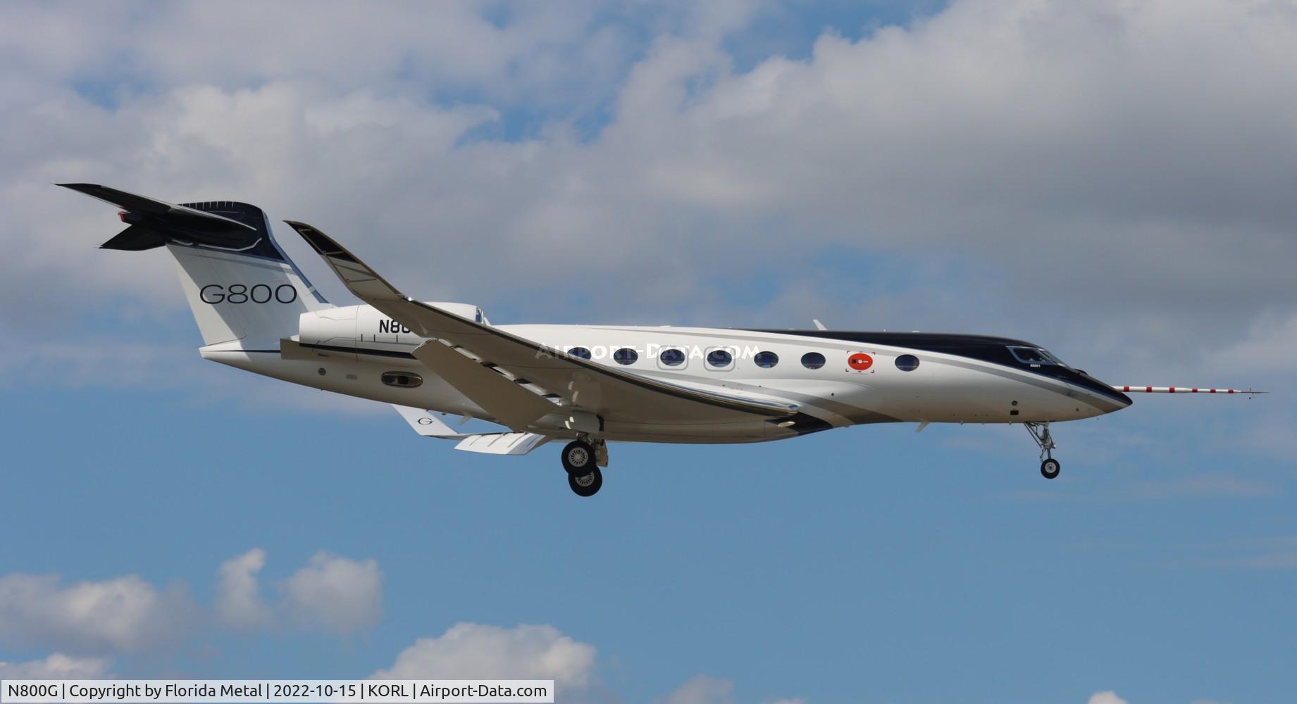 N800G, 2022 Gulfstream GVIII G800 C/N 88001, Gulfstream G800
