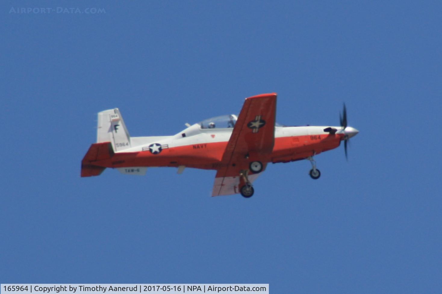 165964, Raytheon Beech T-6A C/N PT-107, Raytheon Beech T-6A, c/n: PT-107, BuNo 165964