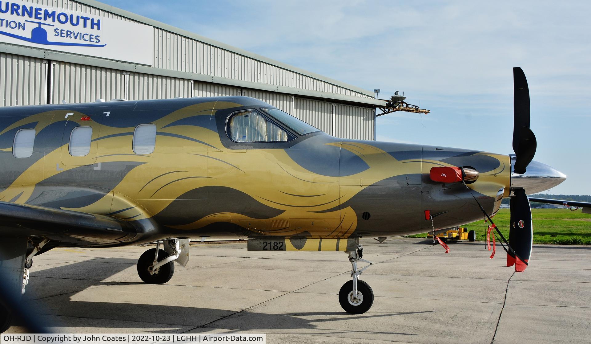 OH-RJD, Pilatus PC-12 NGX C/N 2182, Close up nose details