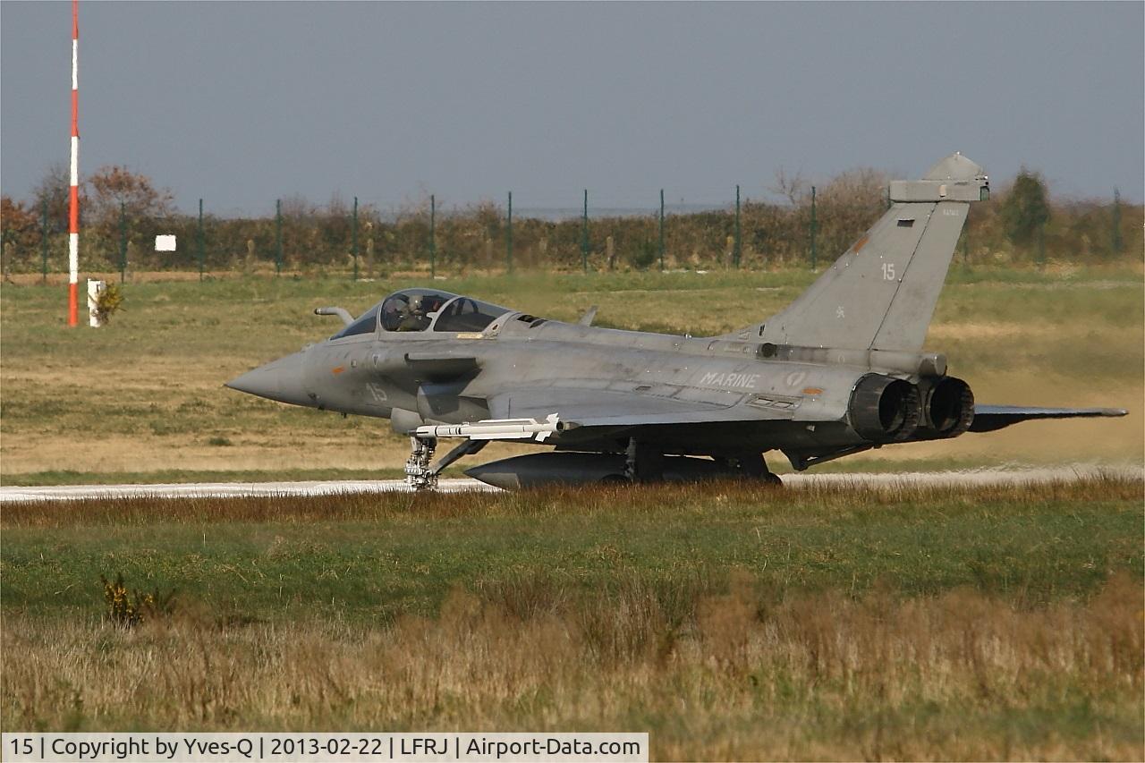 15, Dassault Rafale M C/N 15, Dassault Rafale M, Holding point rwy 08, Landivisiau Naval Air Base (LFRJ)