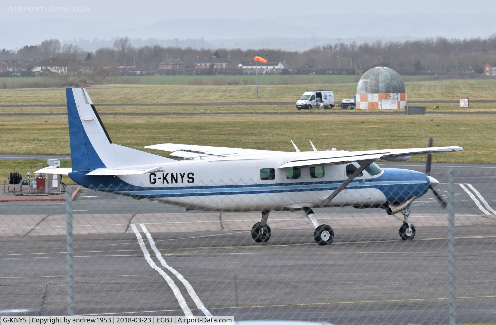 G-KNYS, 2005 Cessna 208B Grand Caravan C/N 208B1146, G-KNYS at Gloucestershire Airport.