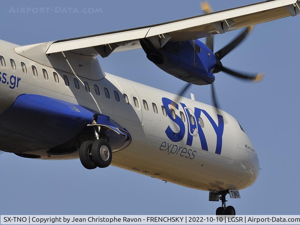SX-TNO, 2020 ATR 72-600 C/N 1632, GQ342/SEH342 from Athénes